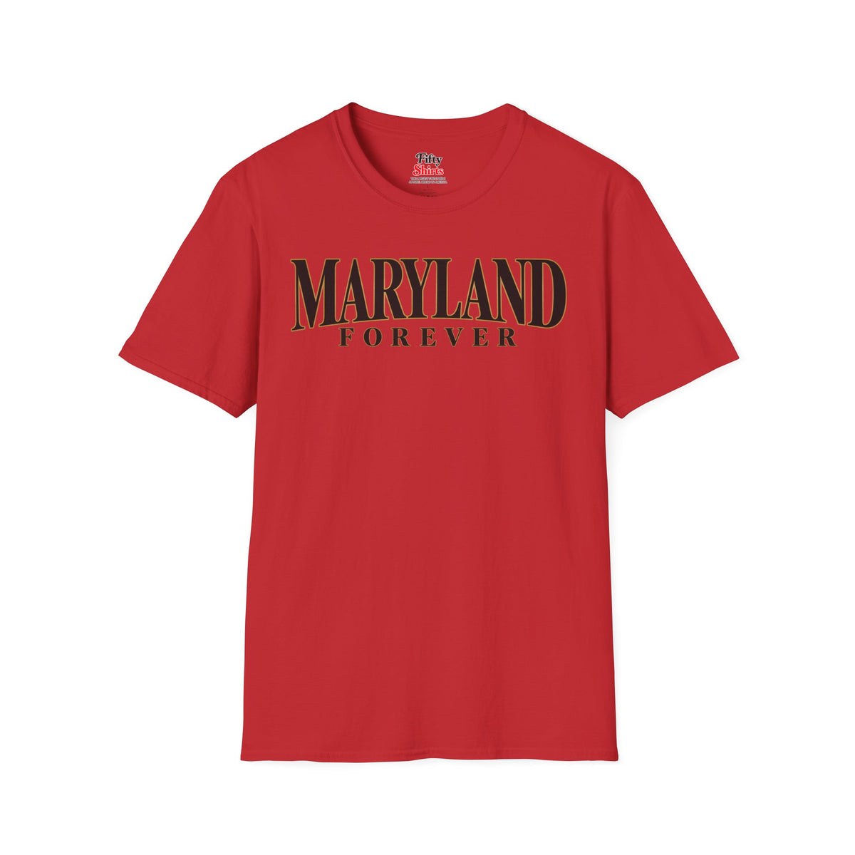 Maryland Forever Unisex Softstyle T Shirt State Name Graphic Tee