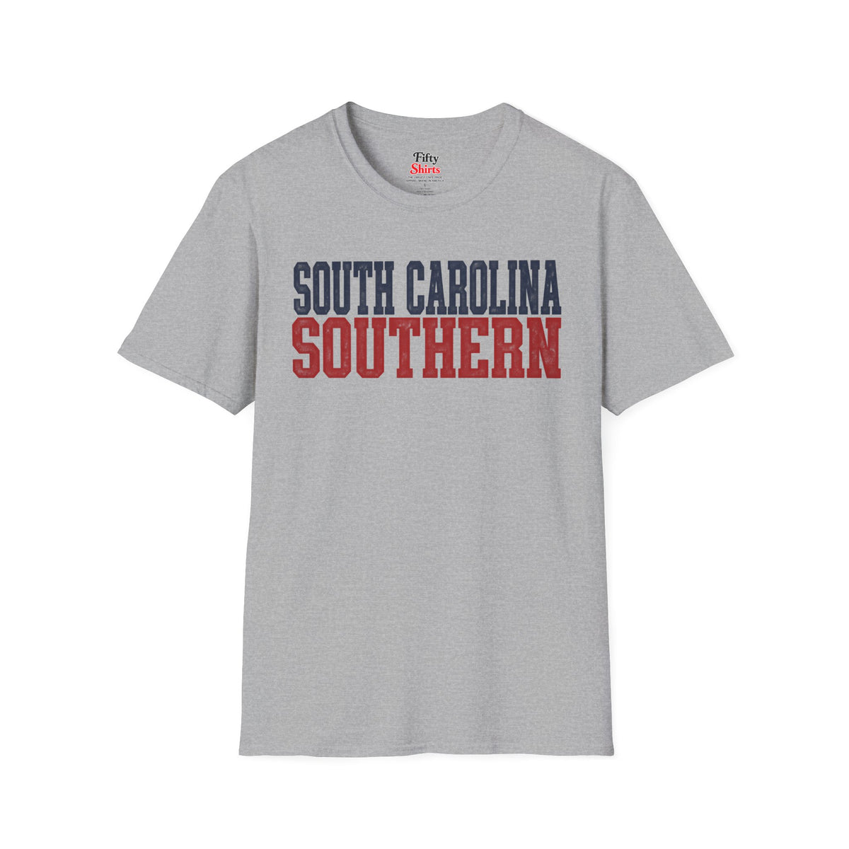 South Carolina Southern Unisex Softstyle T Shirt State Name Graphic Tee
