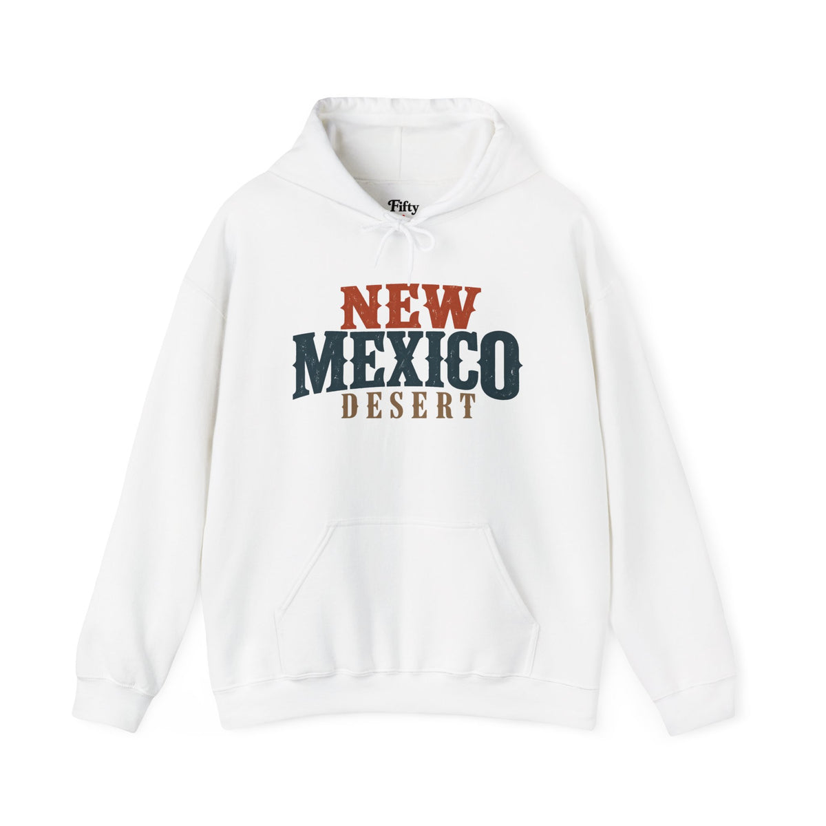 New Mexico Desert Unisex Hoodie State Name Graphic