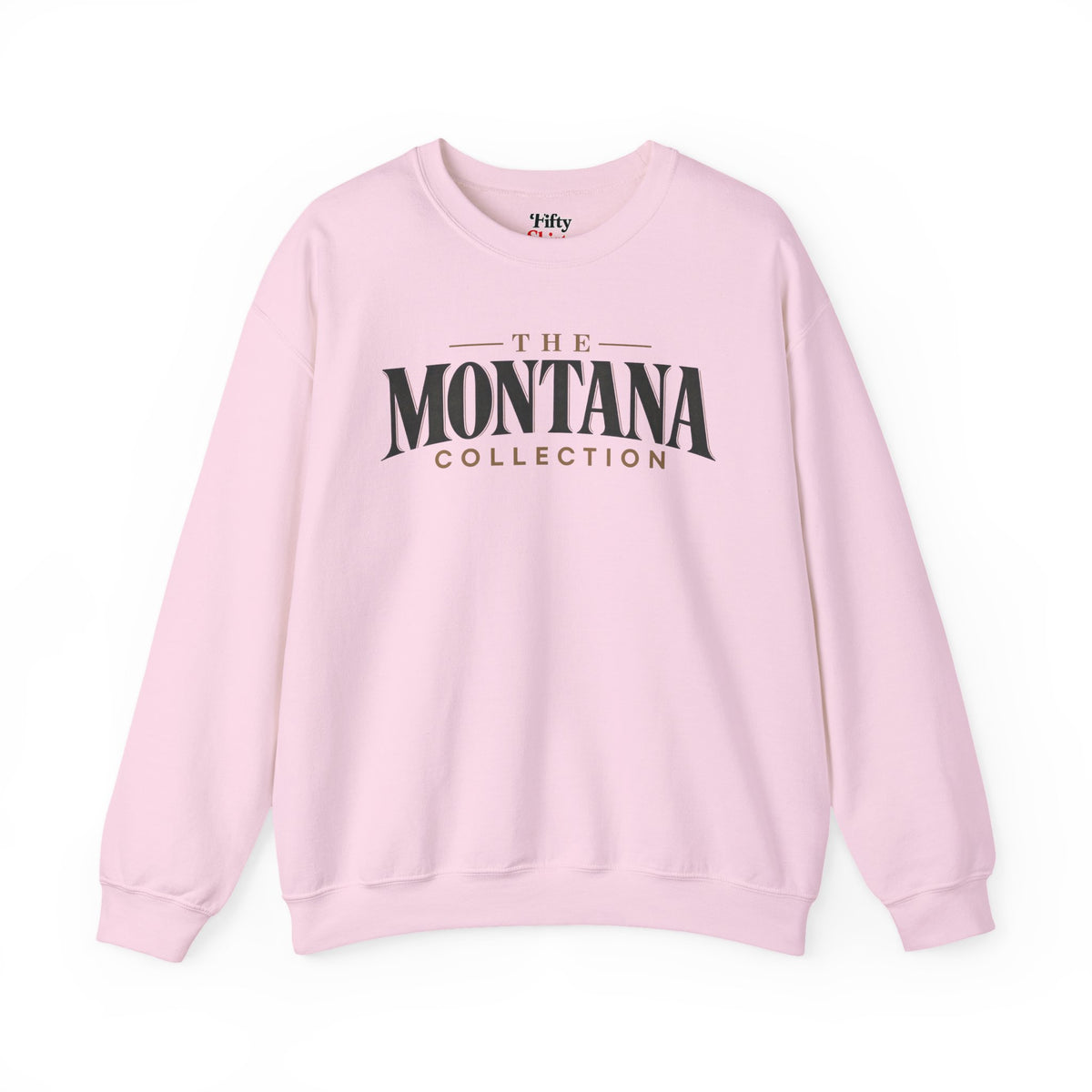 The Montana Collection Unisex Crewneck Sweatshirt State Name Graphic