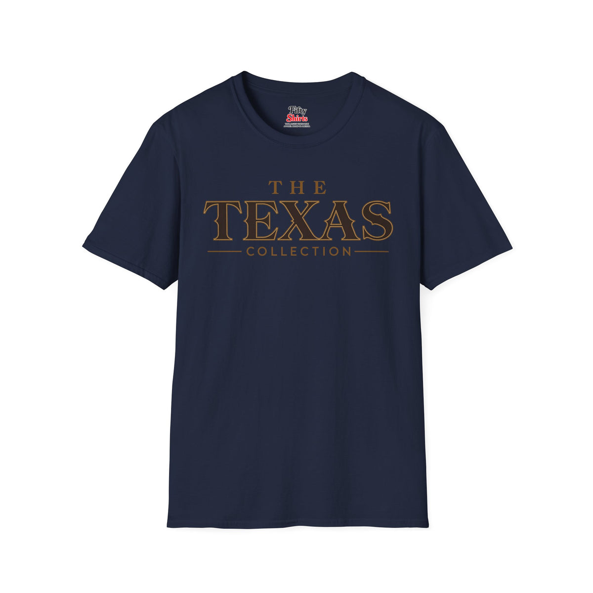The Texas Collection Unisex Softstyle T Shirt State Name Graphic Tee