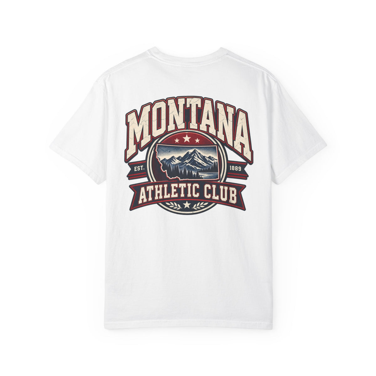 Montana Athletic Club Unisex Comfort Color 1717 Streetwear Graphic Tee
