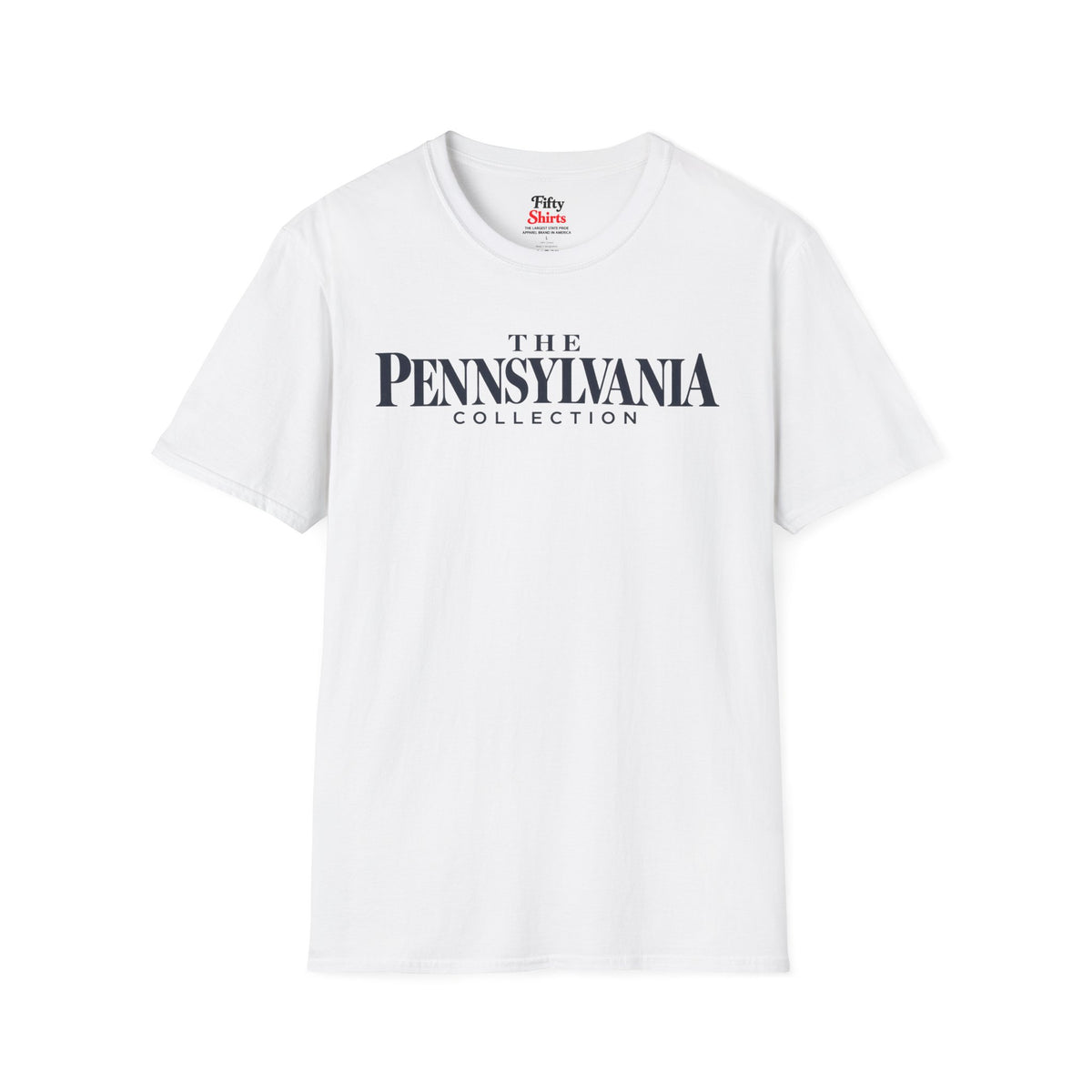 The Pennsylvania Collection Unisex Softstyle T Shirt State Name Graphic Tee