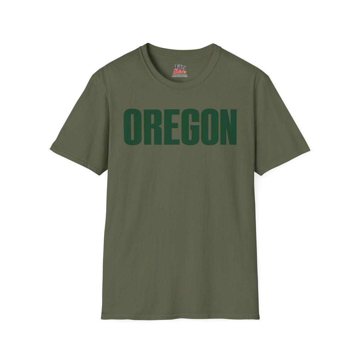 Oregon Unisex Softstyle T Shirt State Name Graphic Tee