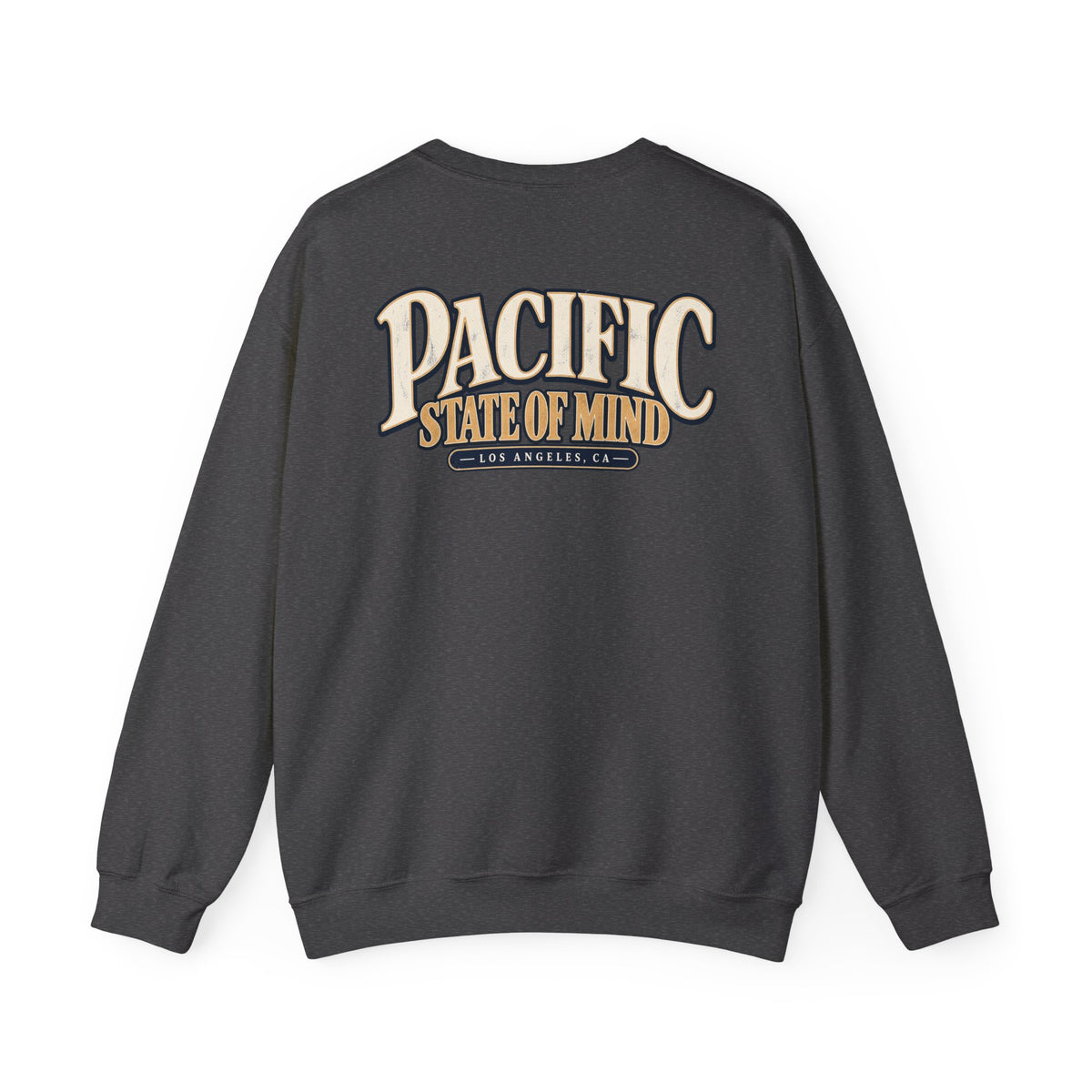 Pacific State Of Mind Los Angeles Unisex Crewneck Sweatshirt Graphic