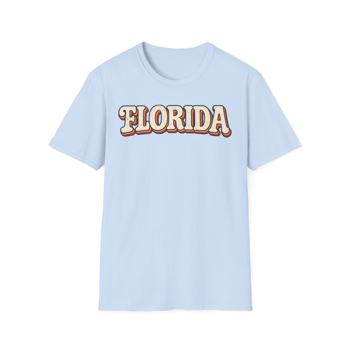 Florida Unisex Softstyle T Shirt State Name Graphic Tee