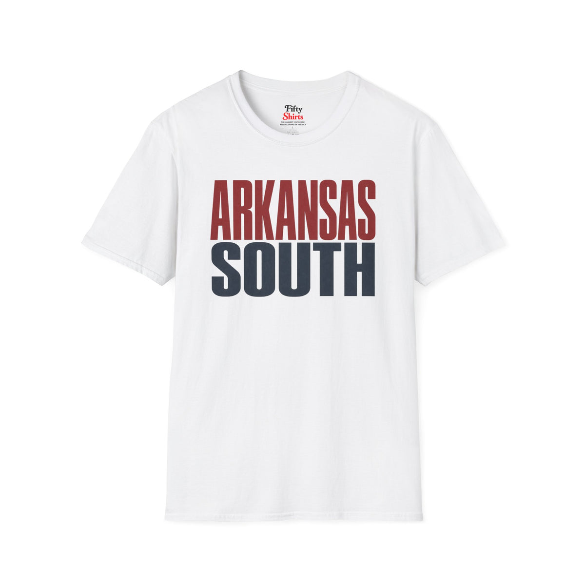 Arkansas South Unisex Softstyle T Shirt State Name Graphic Tee