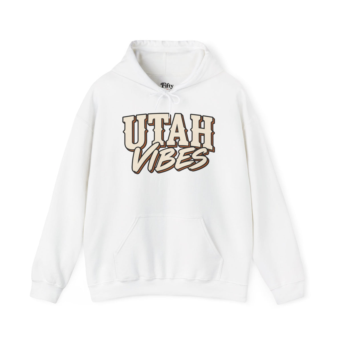 Utah Vibes Unisex Hoodie State Name Graphic