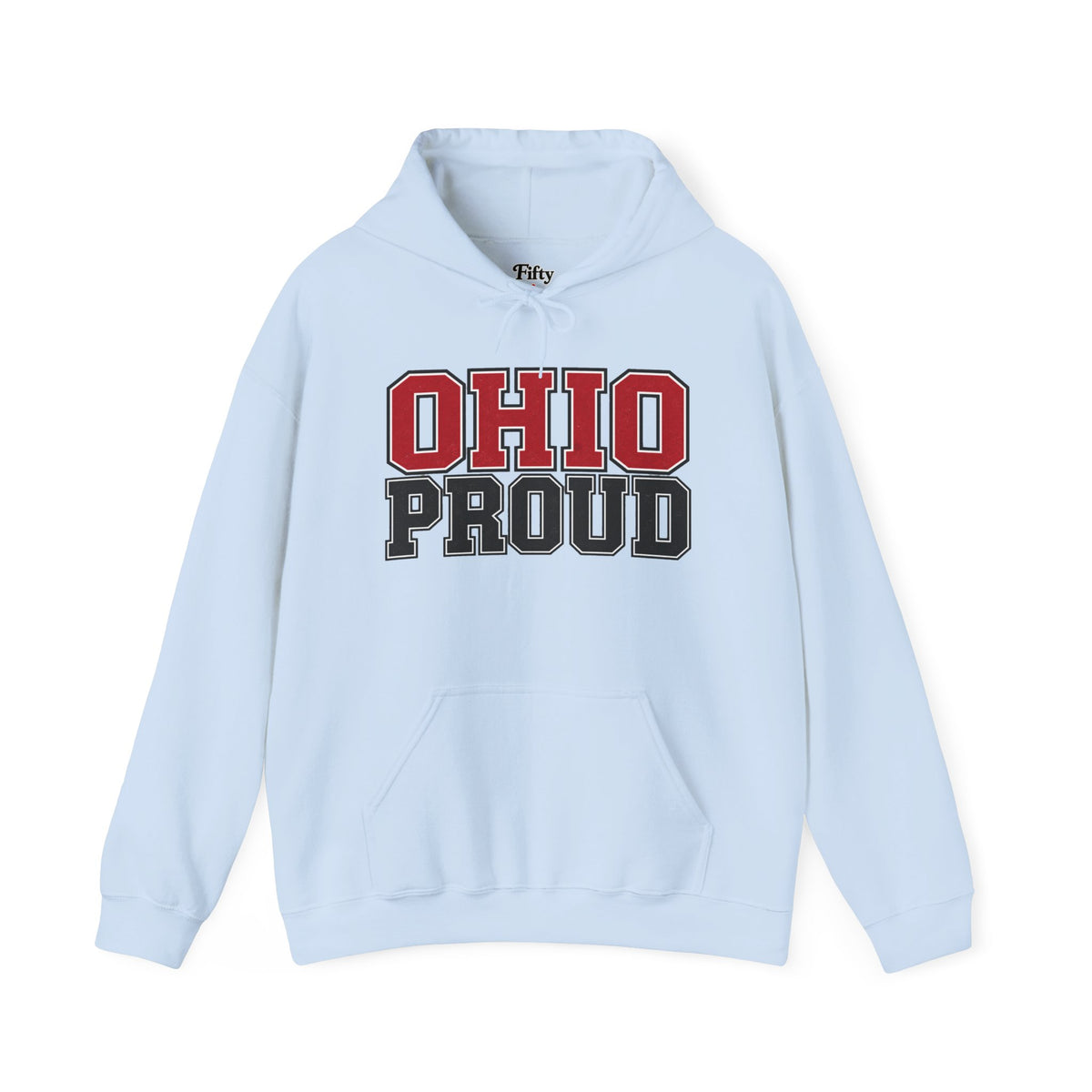 Ohio Proud Unisex Hoodie State Name Graphic