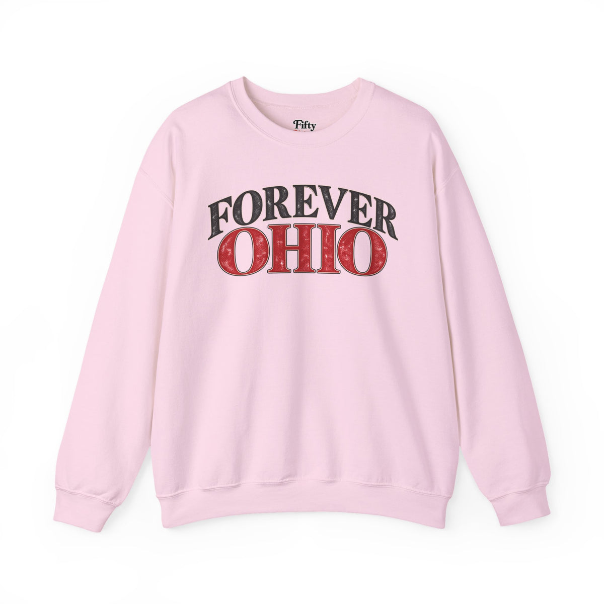 Forever Ohio Unisex Crewneck Sweatshirt State Name Graphic