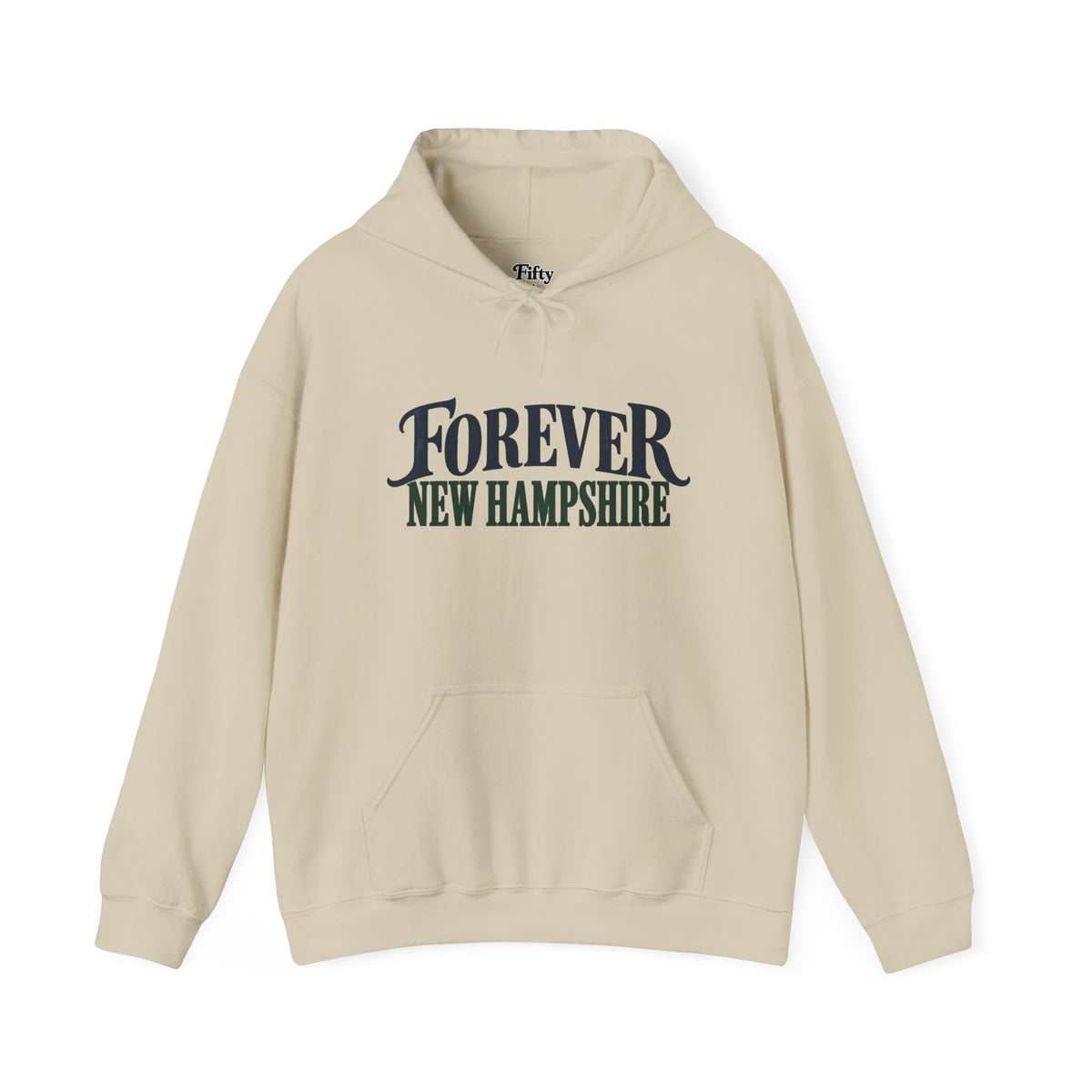 Forever New Hampshire Unisex Hoodie State Name Graphic
