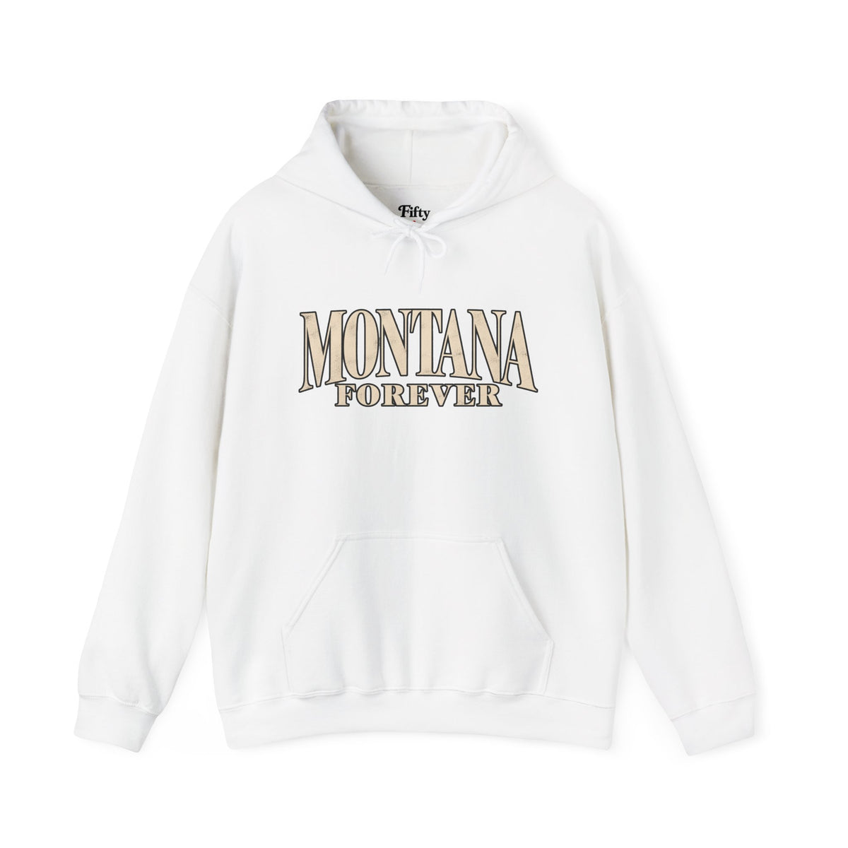 Montana Forever Unisex Hoodie State Name Graphic