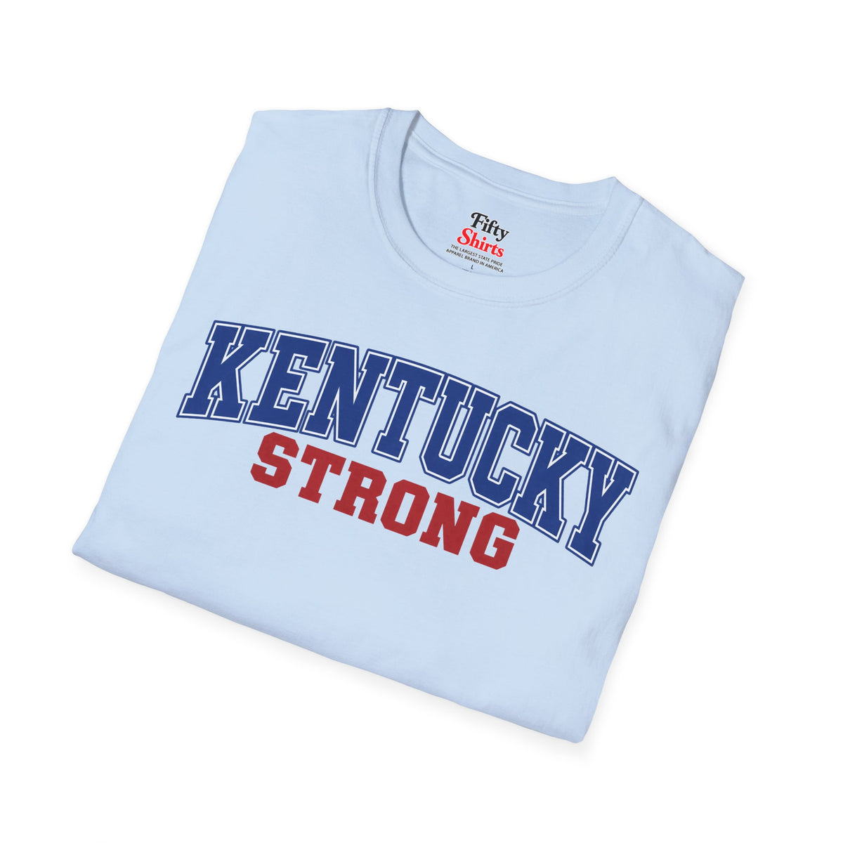 Kentucky Strong Unisex Softstyle T Shirt State Name Graphic Tee