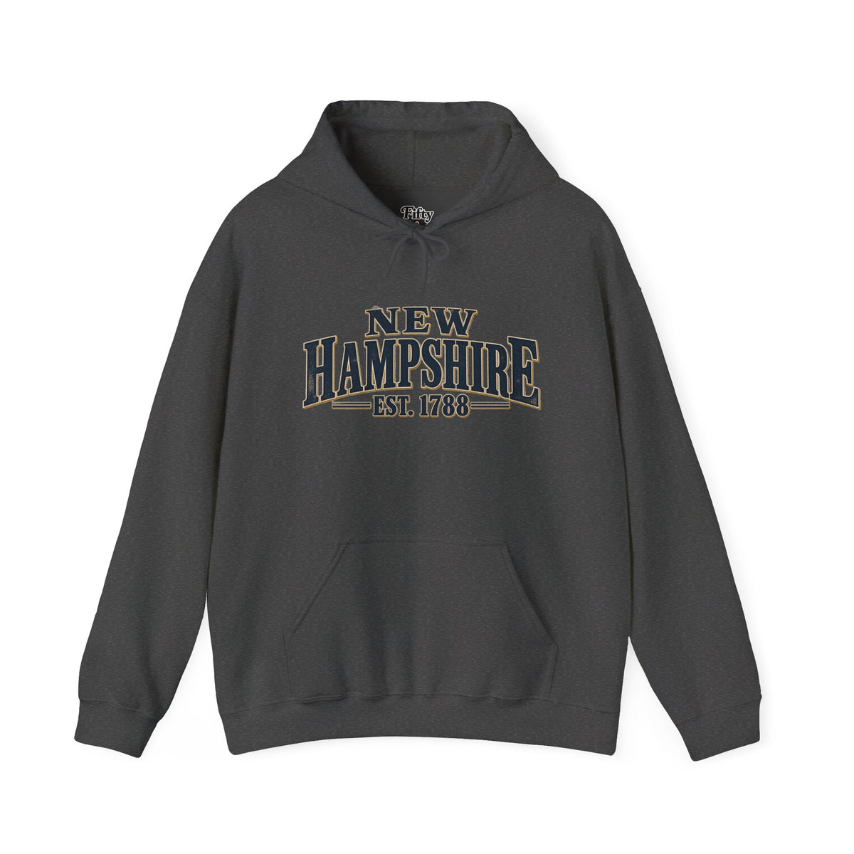 New Hampshire Est 1788 Unisex Hoodie State Name Graphic