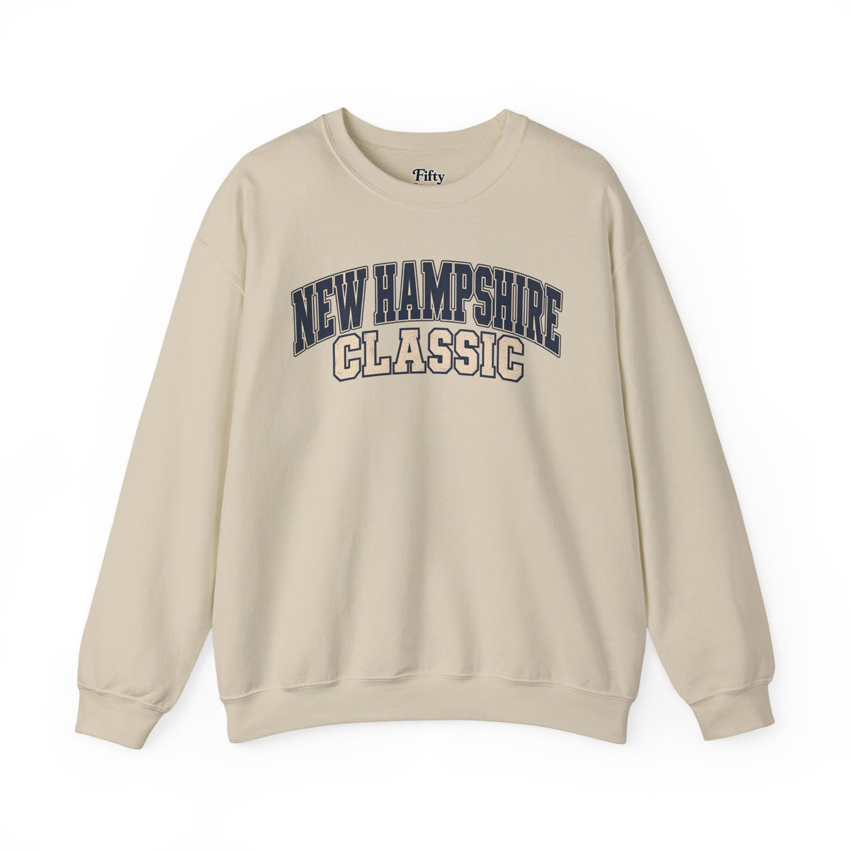 New Hampshire Classic Unisex Crewneck Sweatshirt State Name Graphic