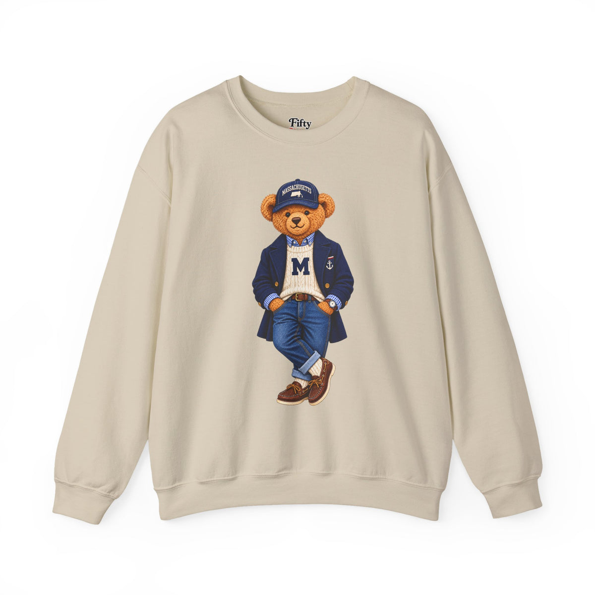 Massachusetts - Game Day Teddy Bear Sweatshirt