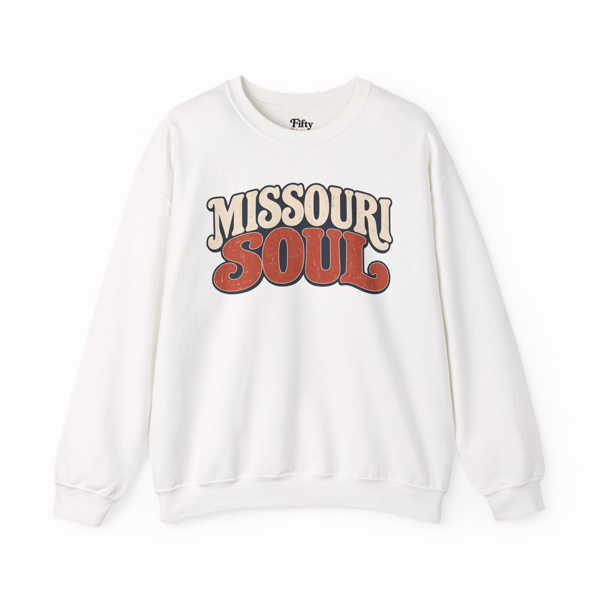 Missouri Soul Unisex Crewneck Sweatshirt State Name Graphic