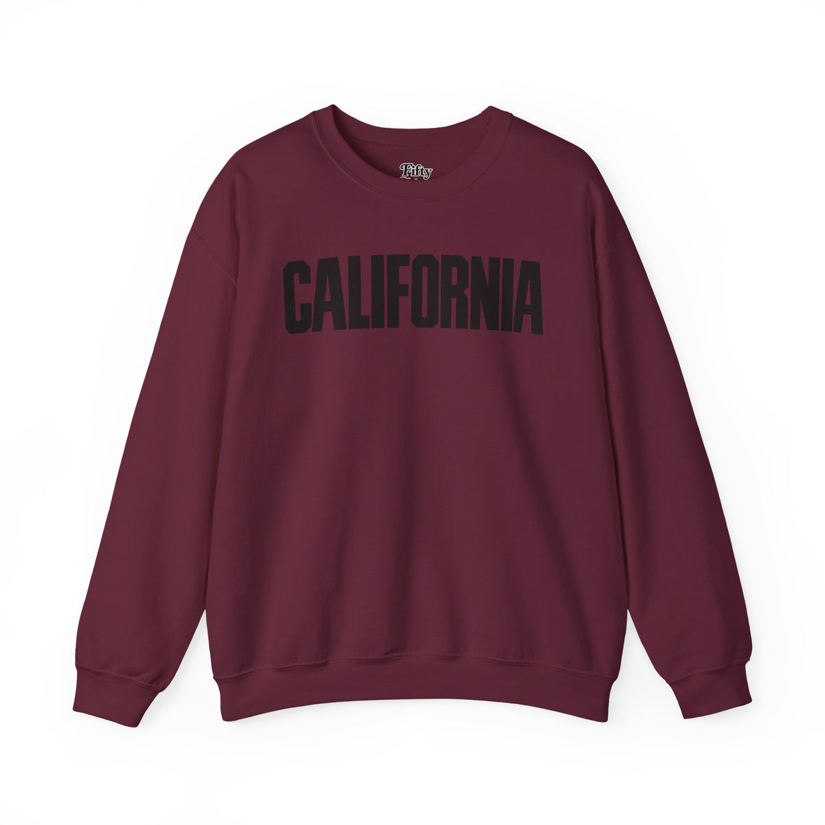 California Unisex Crewneck Sweatshirt State Name Graphic
