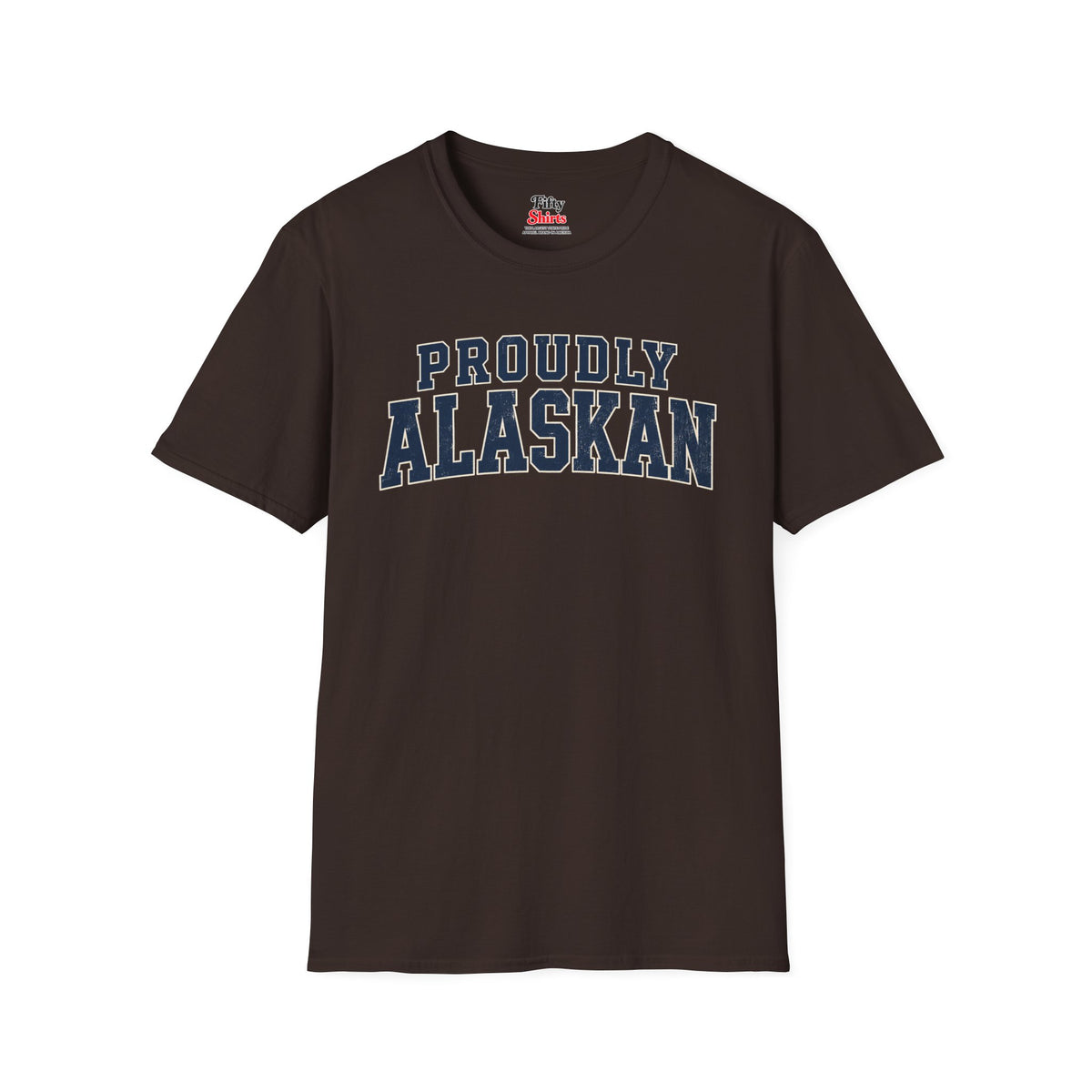 Proudly Alaskan Alaska Unisex Softstyle T Shirt State Name Graphic Tee