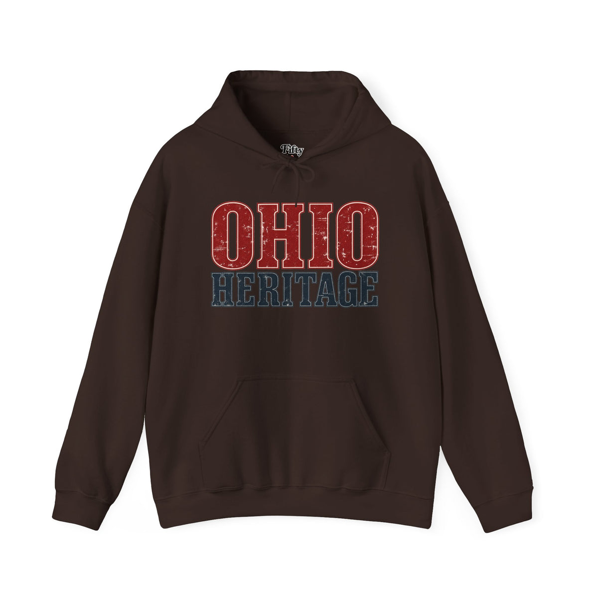 Ohio Heritage Unisex Hoodie State Name Graphic