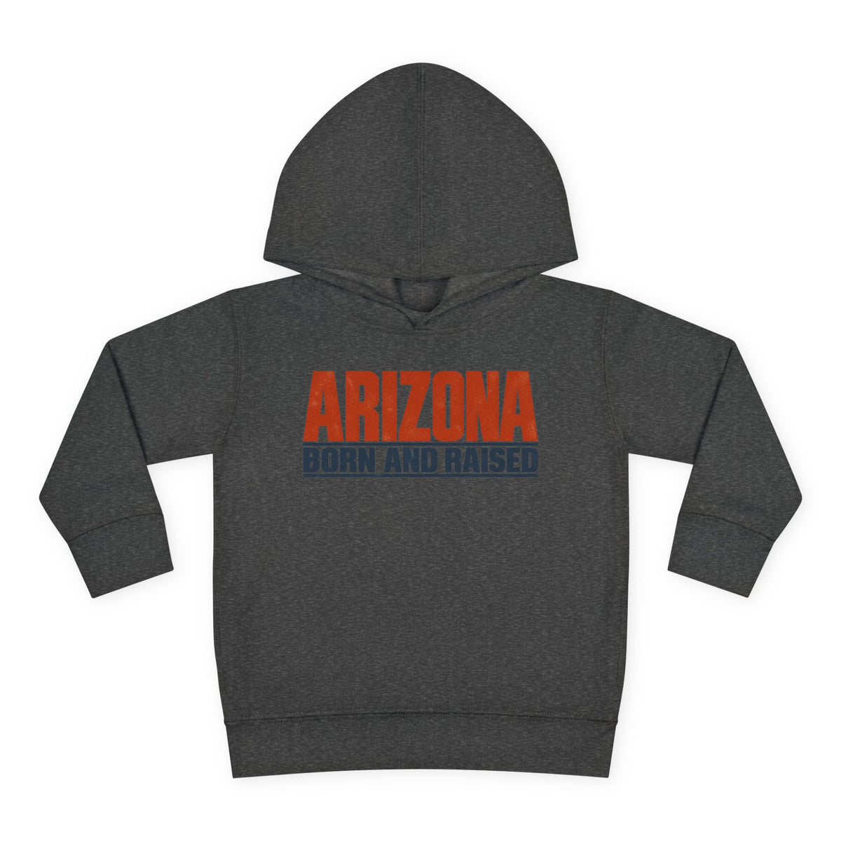 Arizona Born and Raised Modern Streetwear Unisex Toddler Pullover Fleece Hoodie