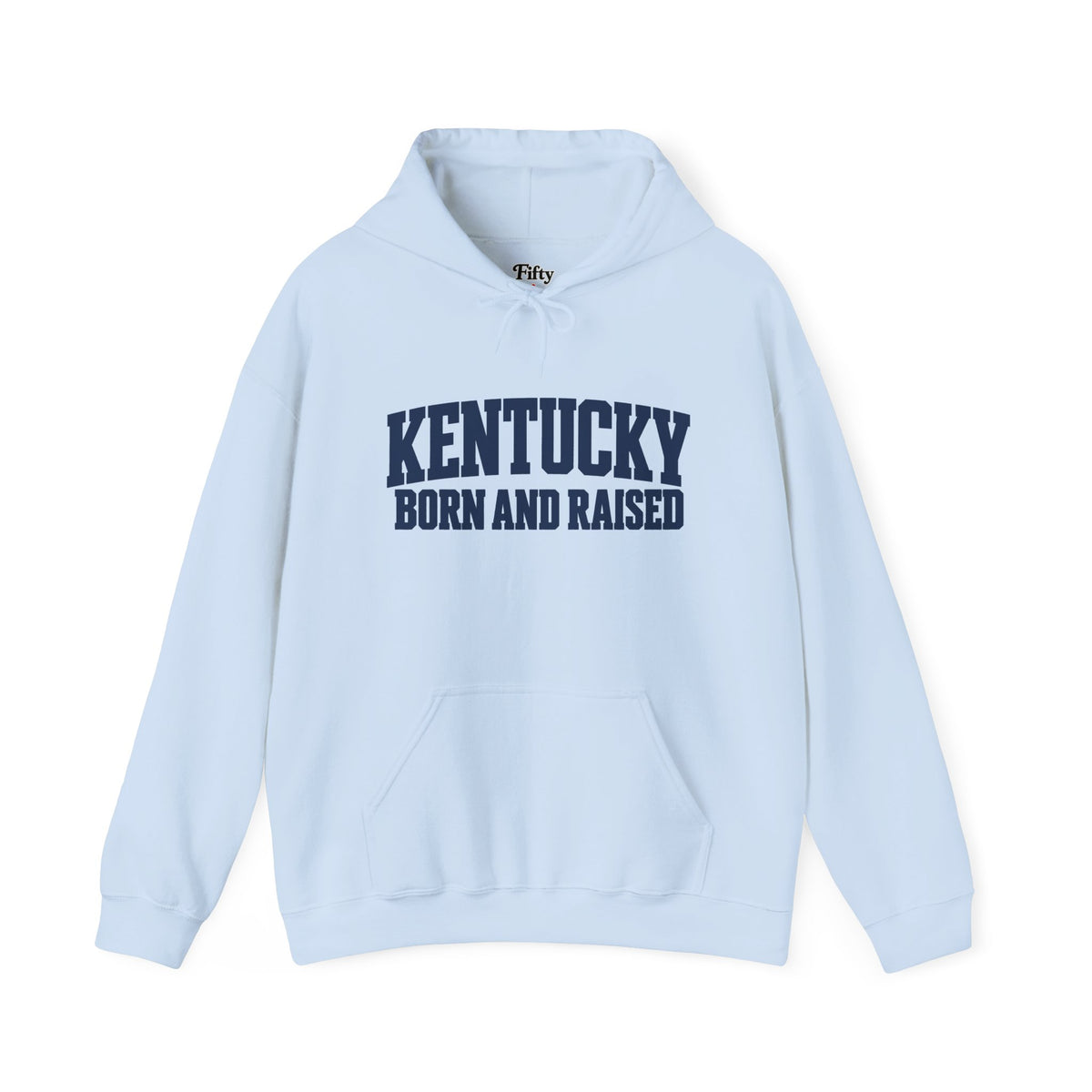 Kentucky Born and Raised Modern Heritage Unisex Hoodie Graphic