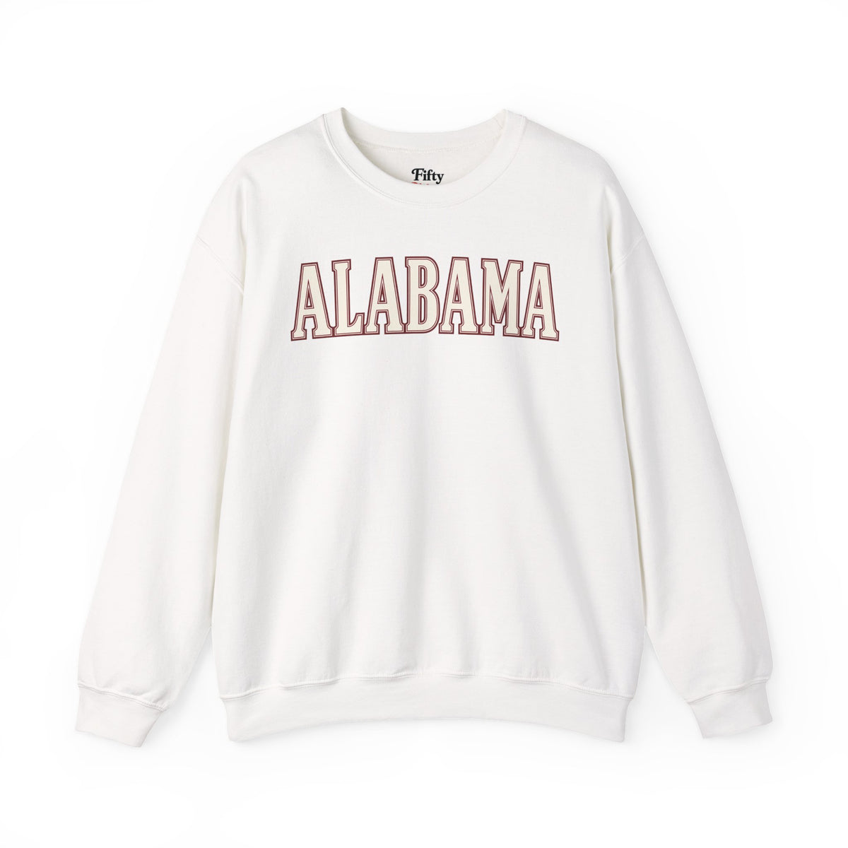 Alabama Unisex Crewneck Sweatshirt State Name Graphic