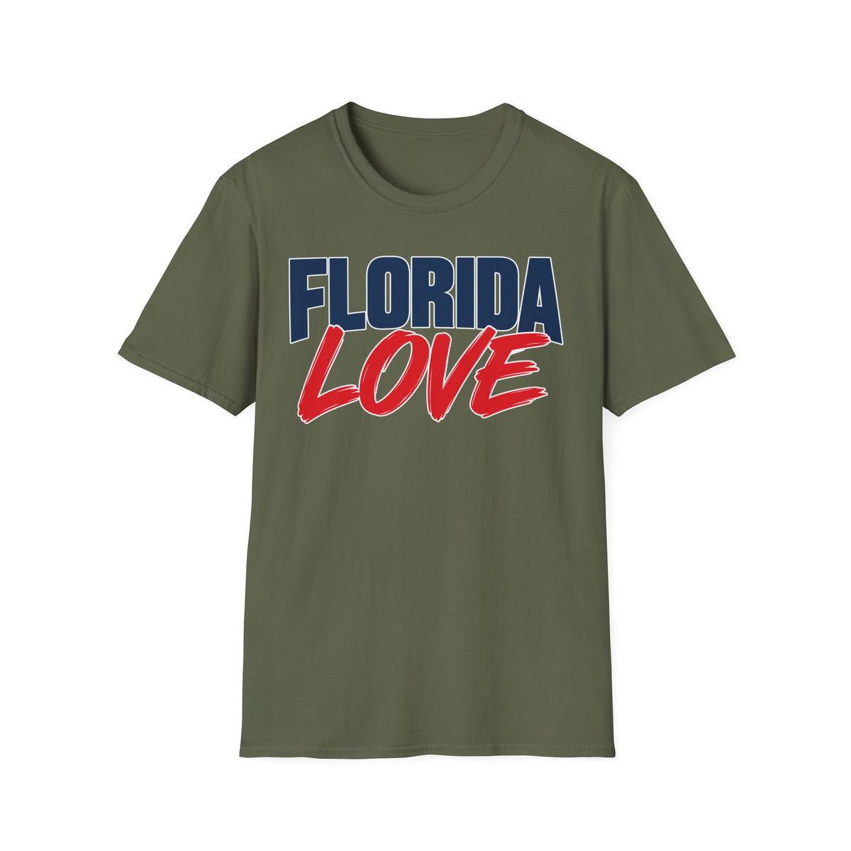 Florida Love Unisex Softstyle T Shirt State Name Graphic Tee