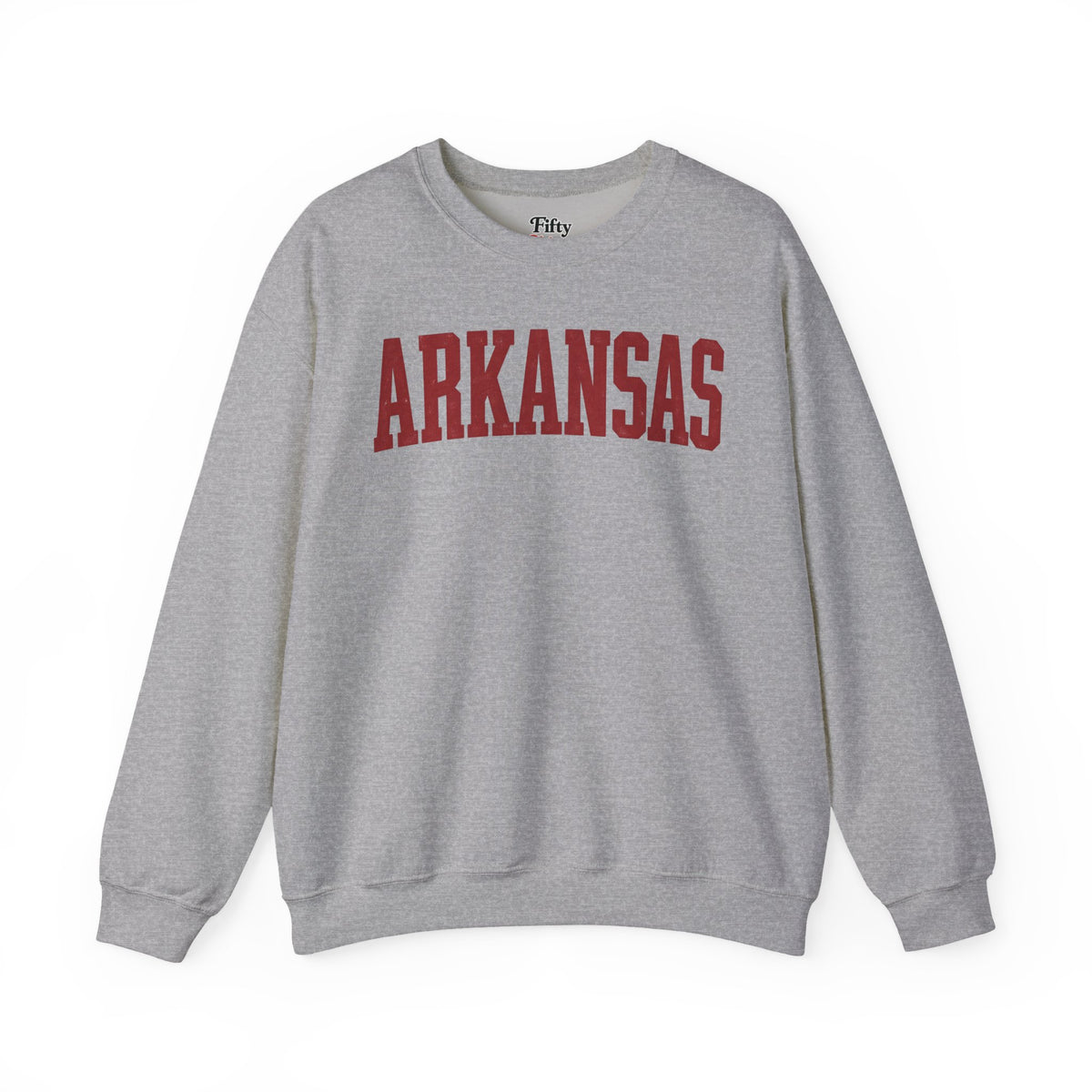 Arkansas Unisex Crewneck Sweatshirt State Name Graphic