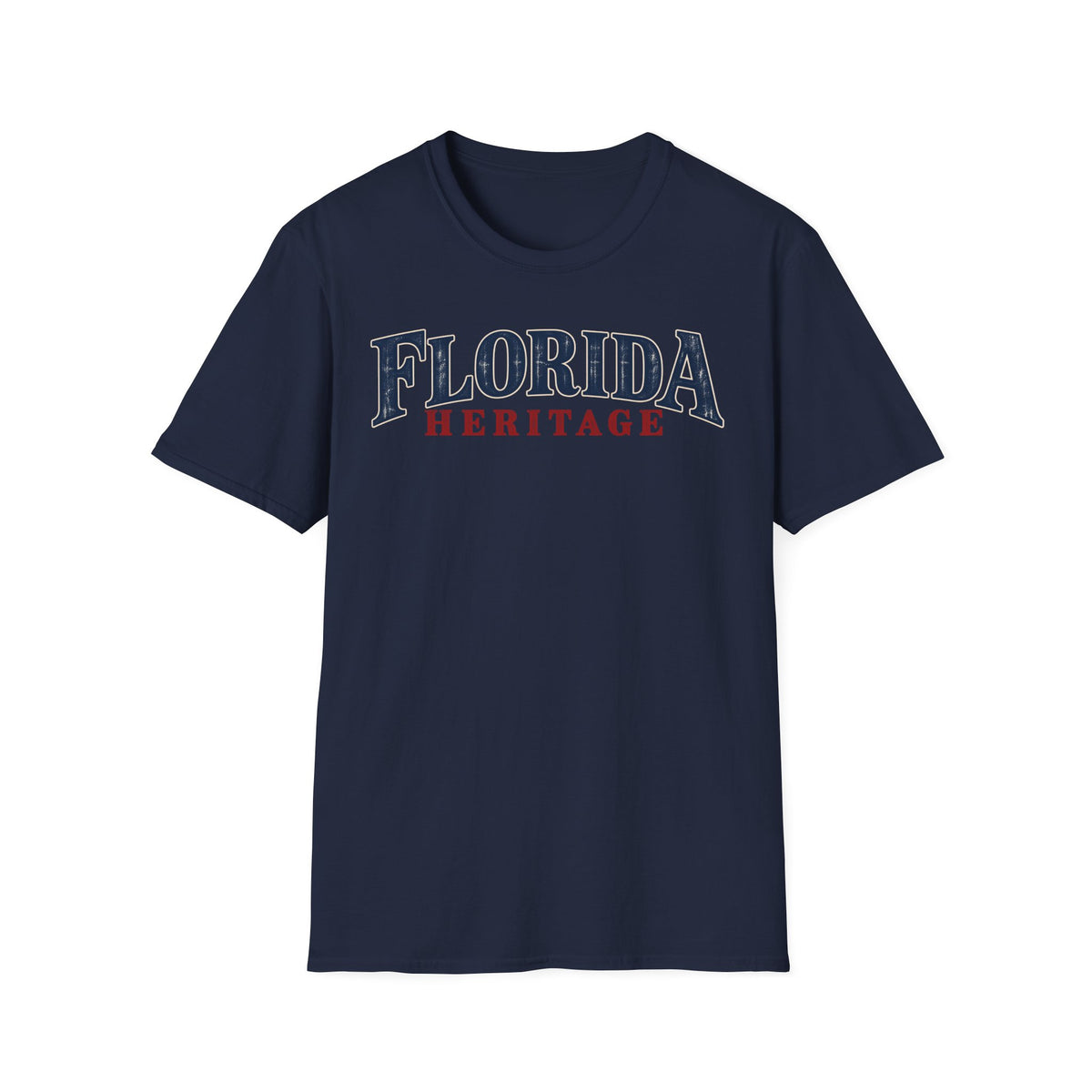 Florida Heritage Unisex Softstyle T Shirt State Name Graphic Tee