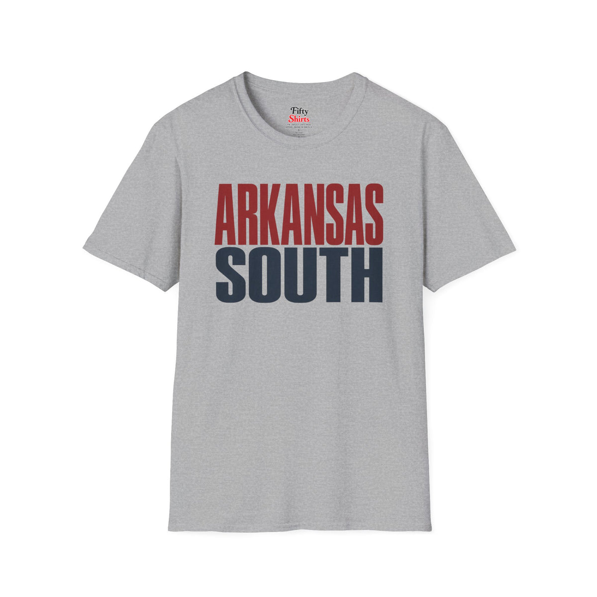 Arkansas South Unisex Softstyle T Shirt State Name Graphic Tee