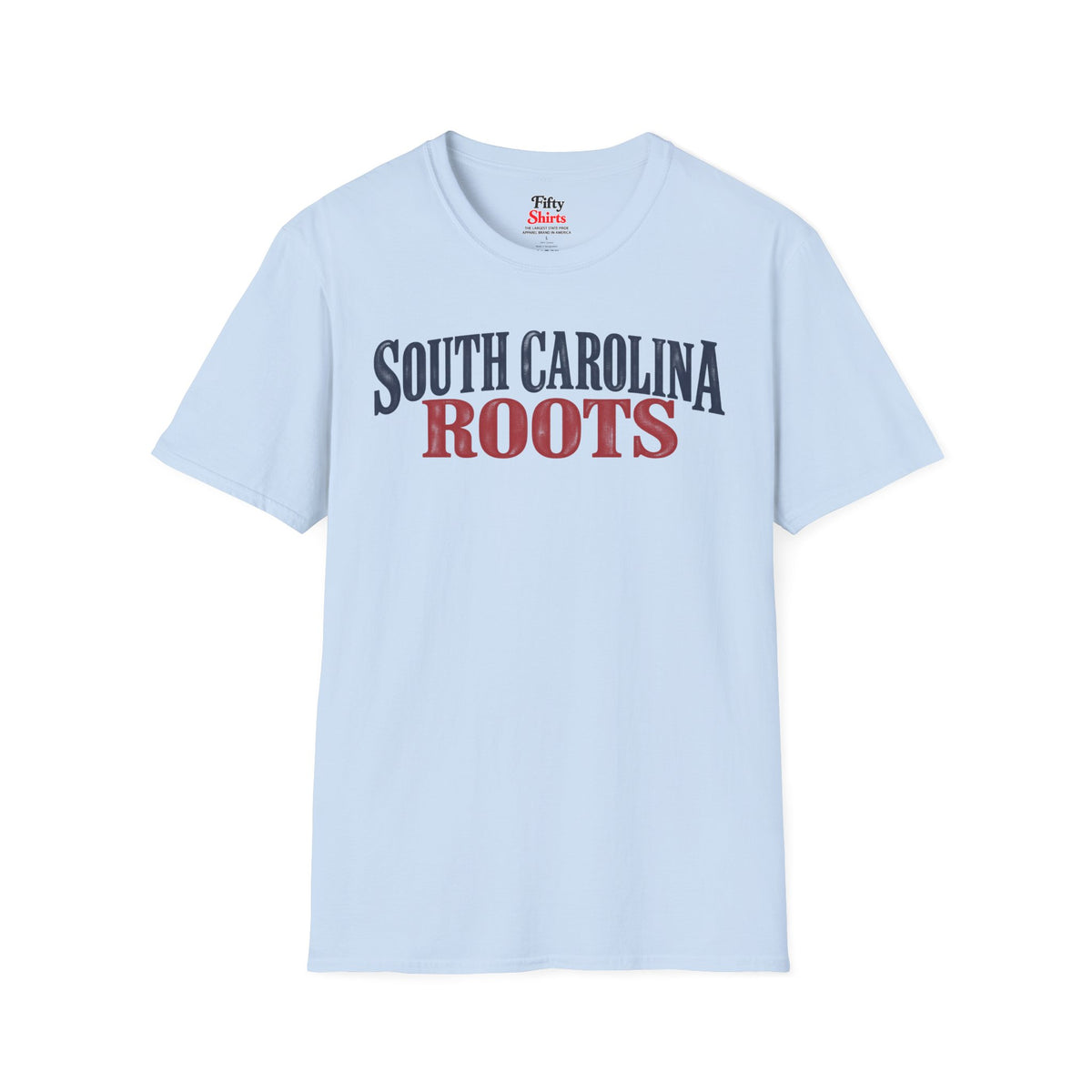 South Carolina Roots Unisex Softstyle T Shirt State Name Graphic Tee