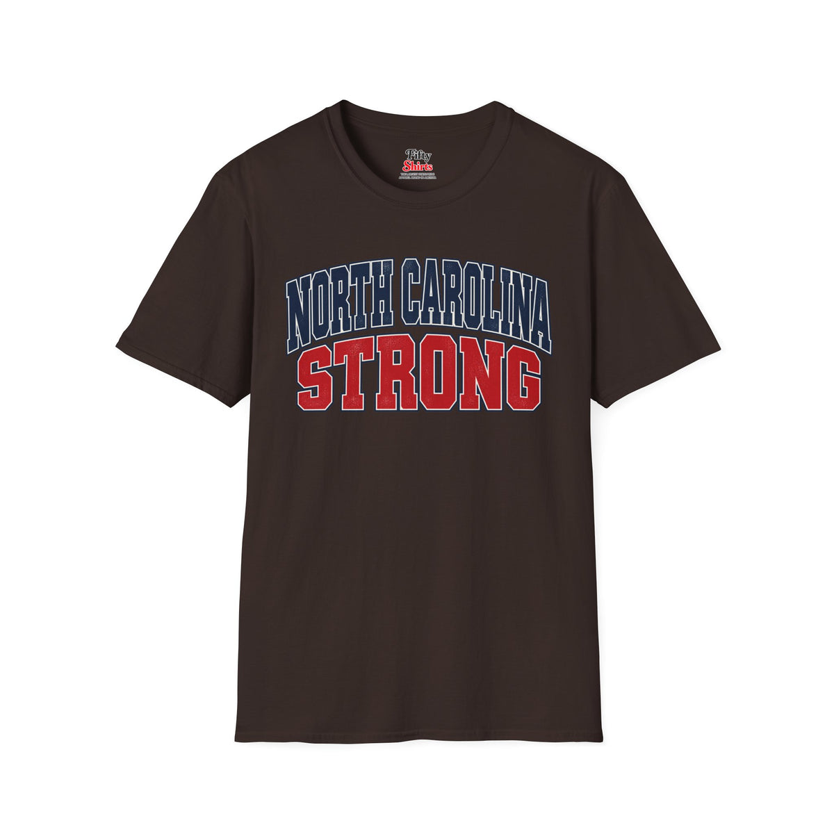 North Carolina Strong Unisex Softstyle T Shirt State Name Graphic Tee