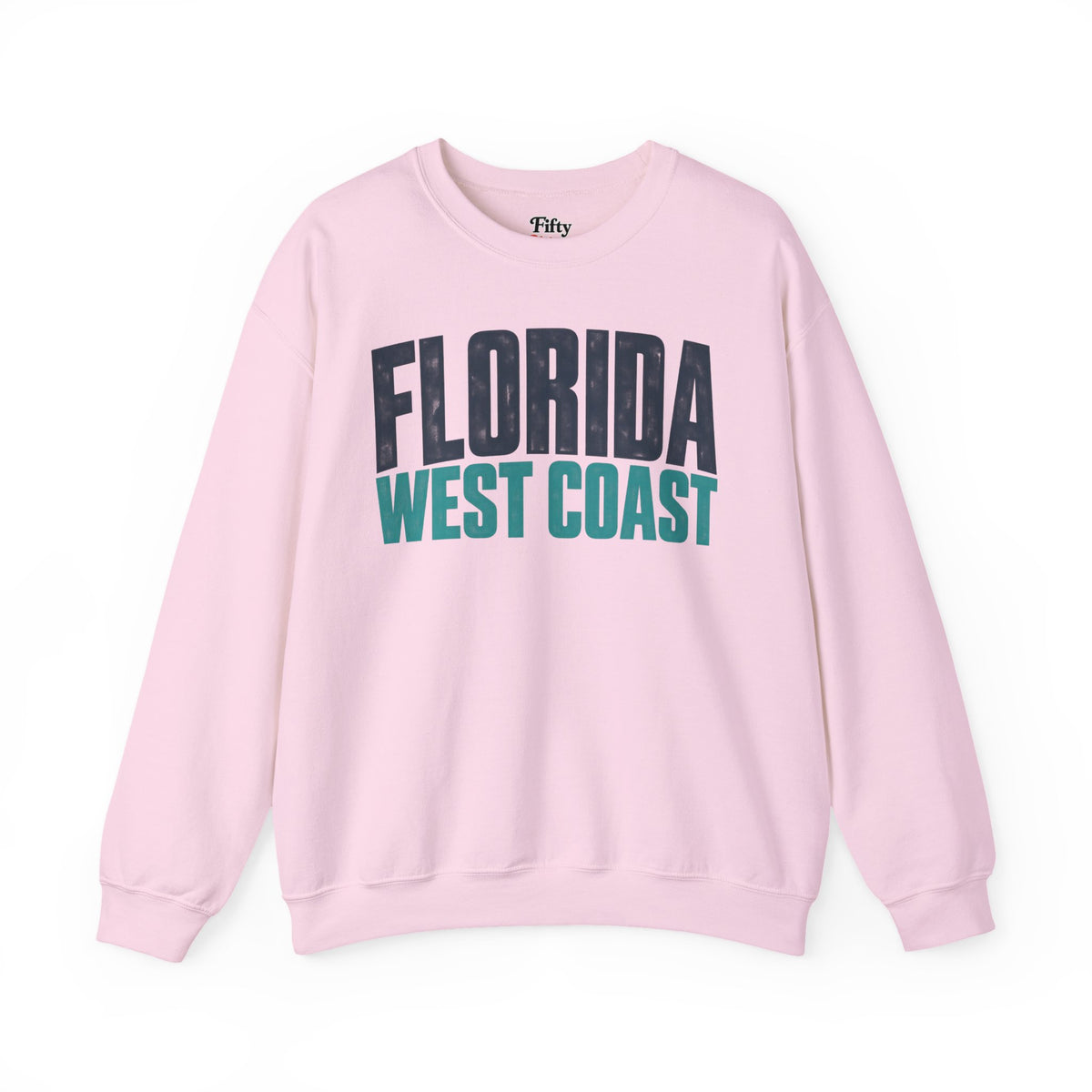 Florida West Coast Unisex Crewneck Sweatshirt State Name Graphic
