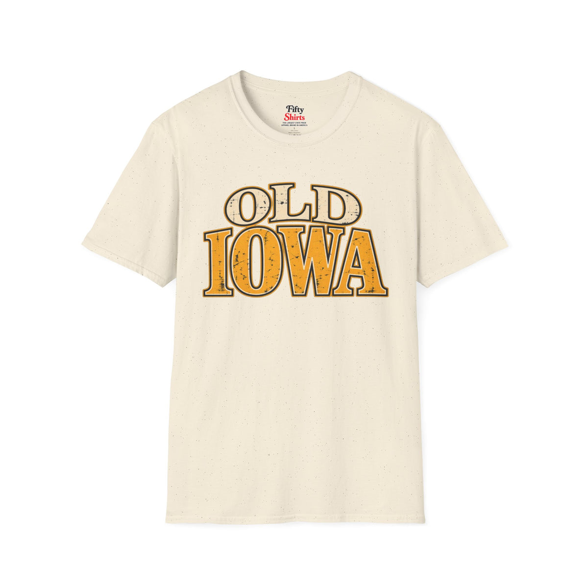 Old Iowa Unisex Softstyle T Shirt State Name Graphic Tee
