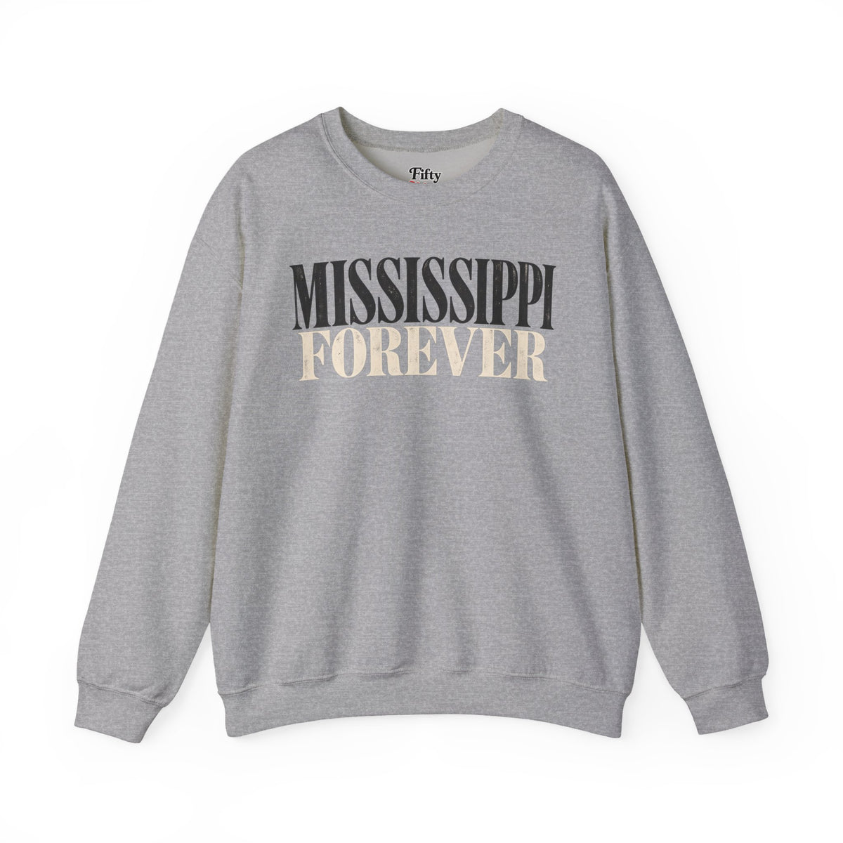 Mississippi Forever Unisex Crewneck Sweatshirt State Name Graphic