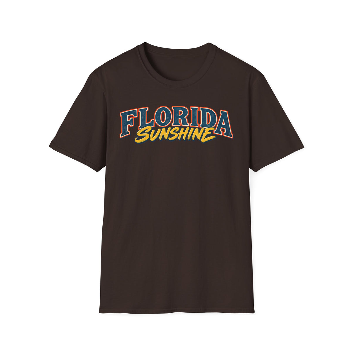 Florida Sunshine Unisex Softstyle T Shirt State Name Graphic Tee