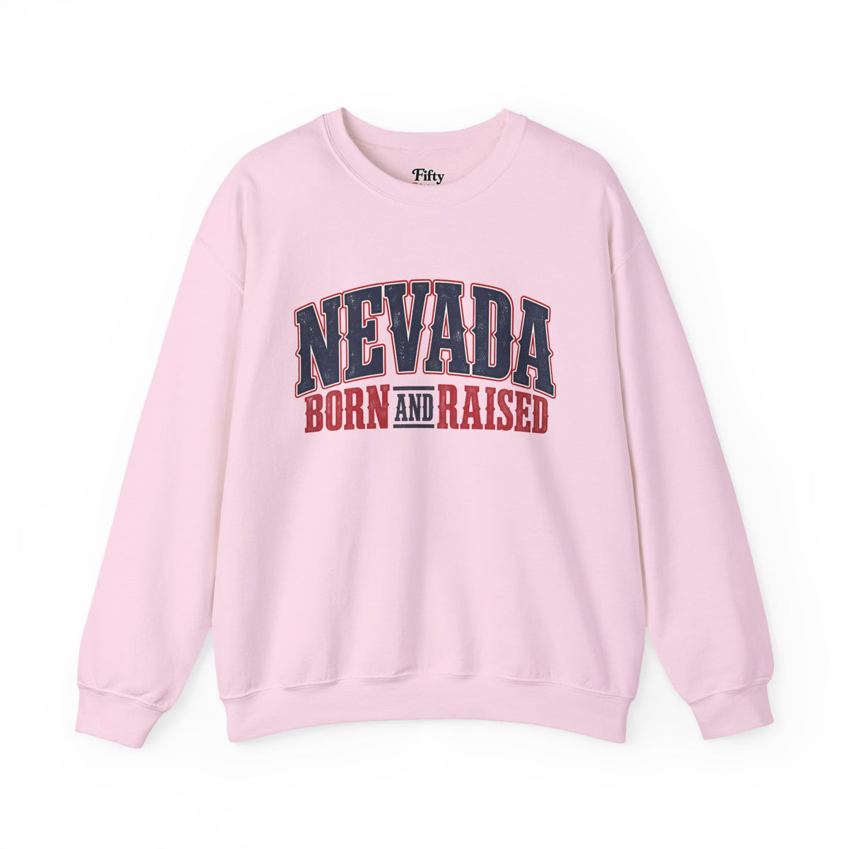 Nevada Born and Raised Premium Western Heritage Unisex Sweatshirt Graphic