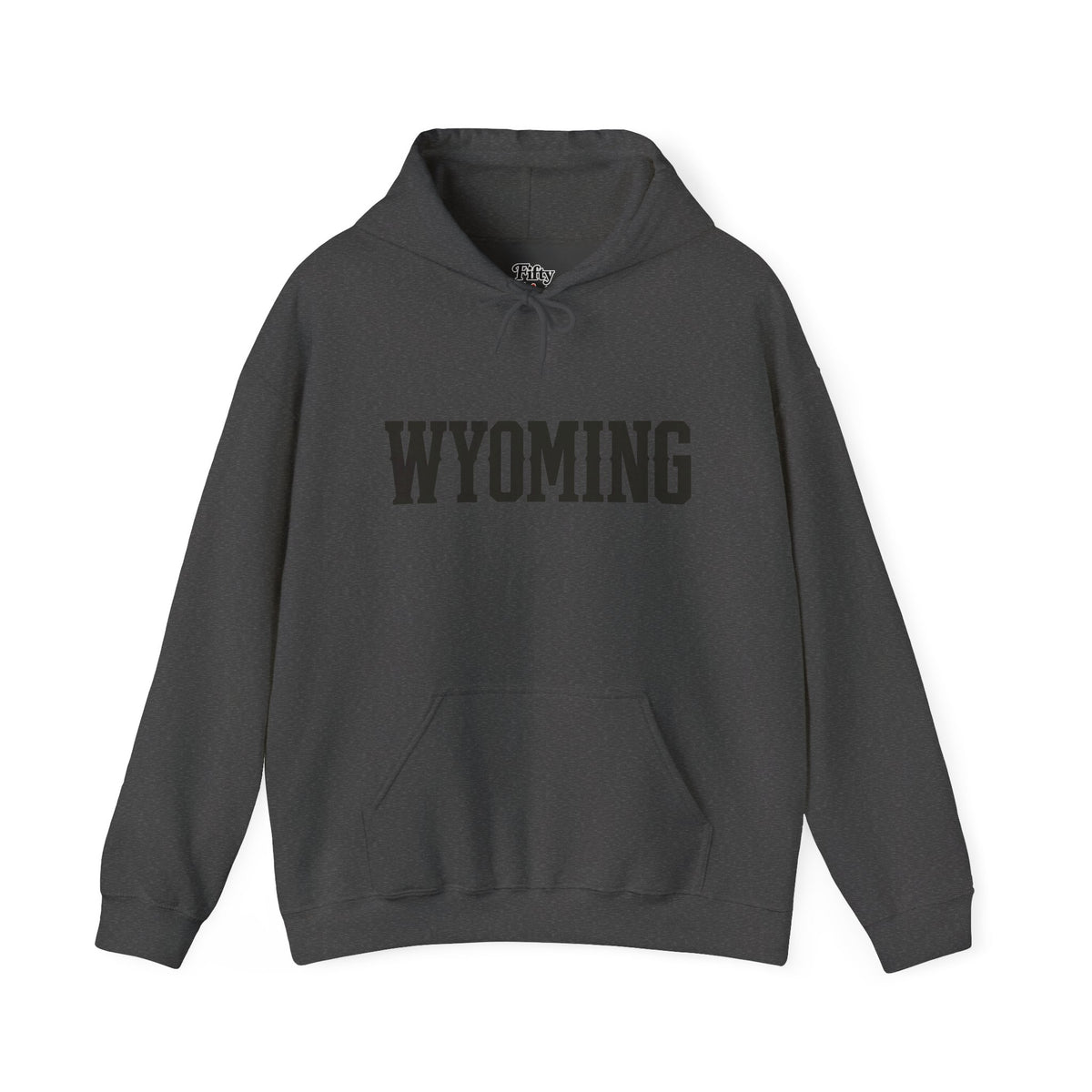 Wyoming Unisex Hoodie State Name Graphic