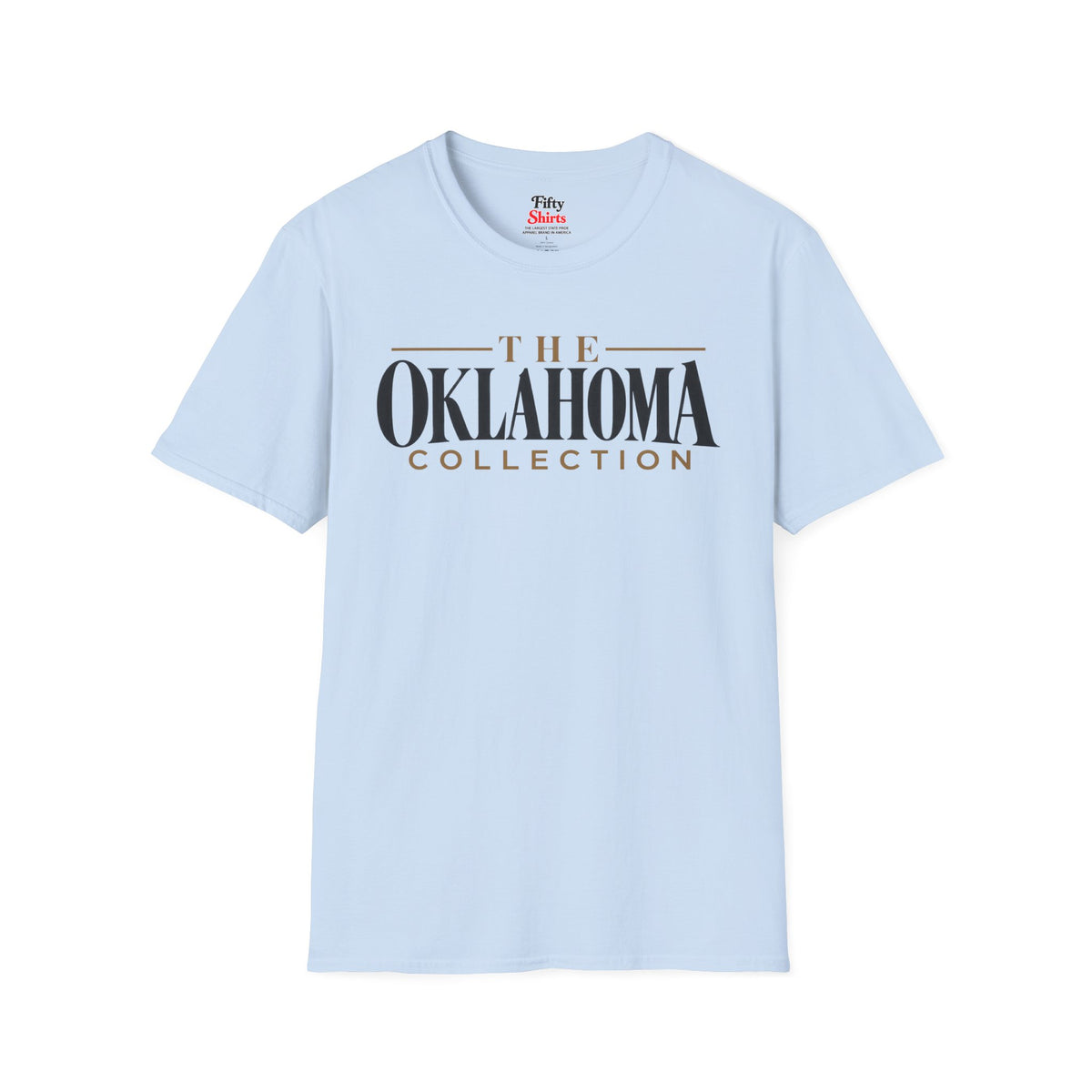 The Oklahoma Collection Unisex Softstyle T Shirt State Name Graphic Tee
