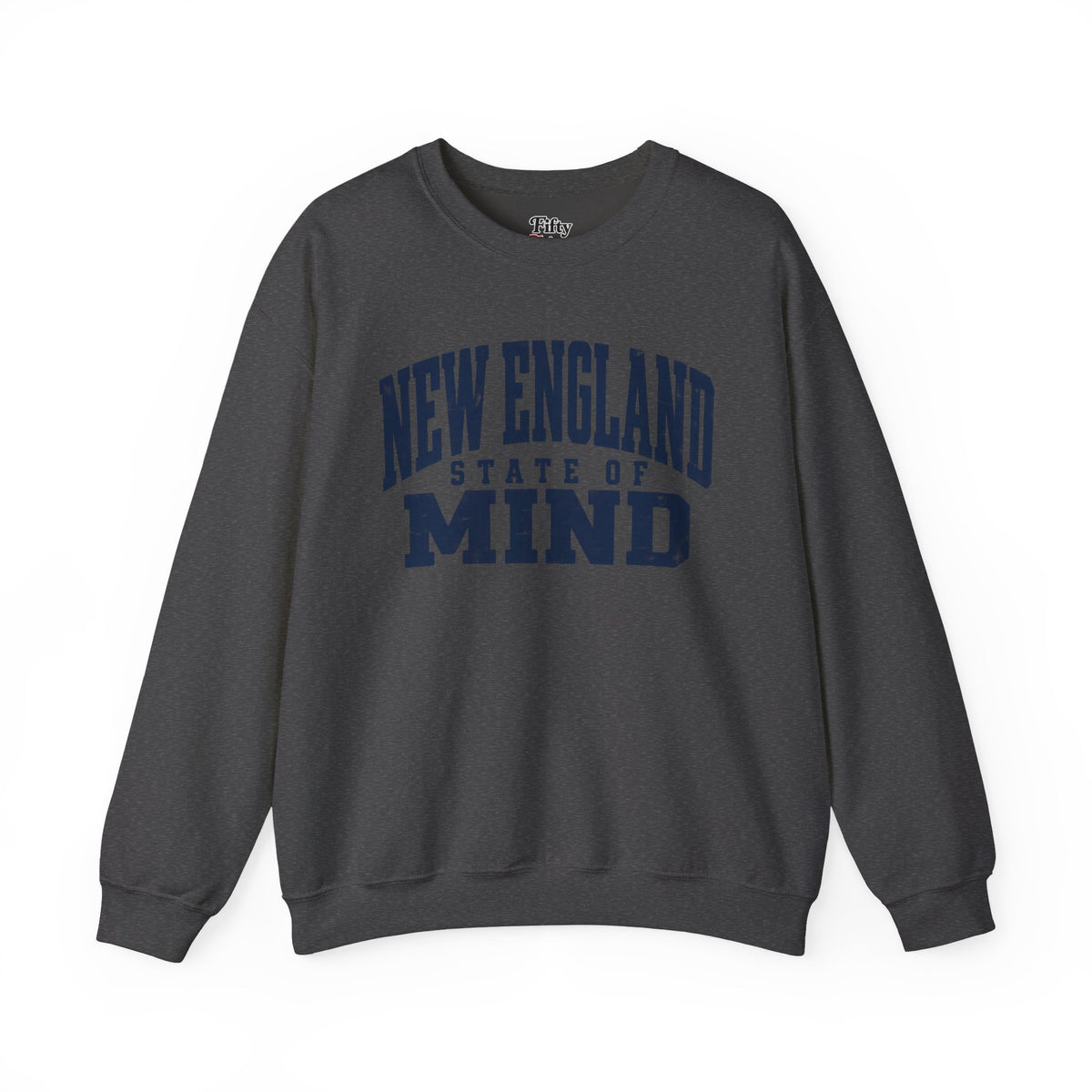 Massachusetts England State of Mind Unisex Crewneck Sweatshirt State Name Graphic