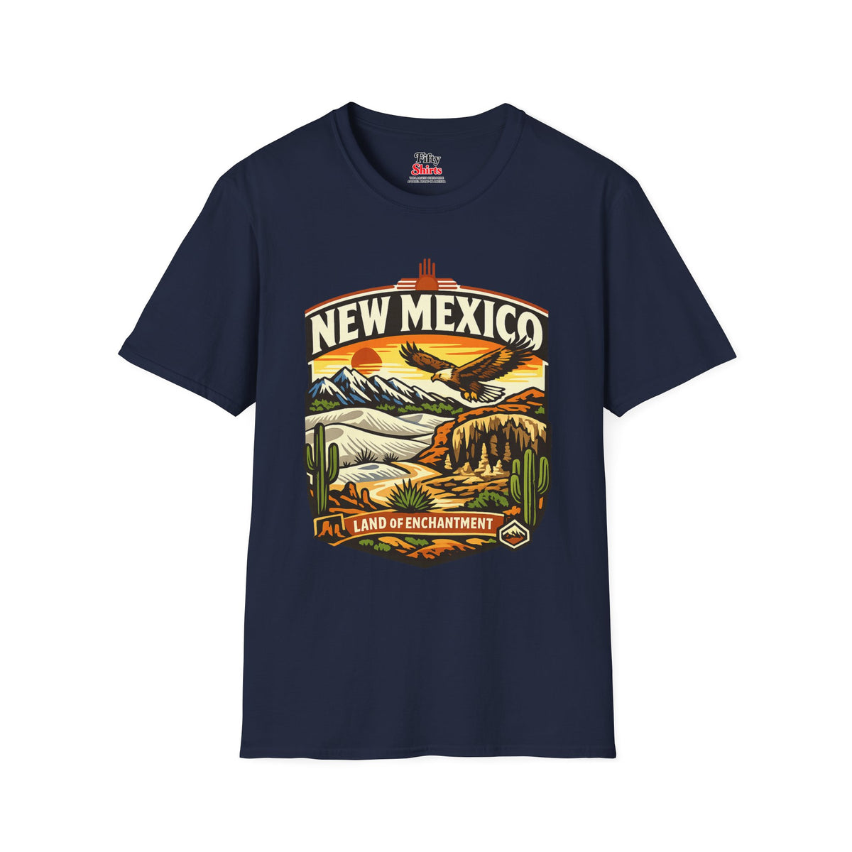 New Mexico Land of Enchantment Adventure Unisex Softstyle T Shirt State Pride Graphic Tee Collections FS03