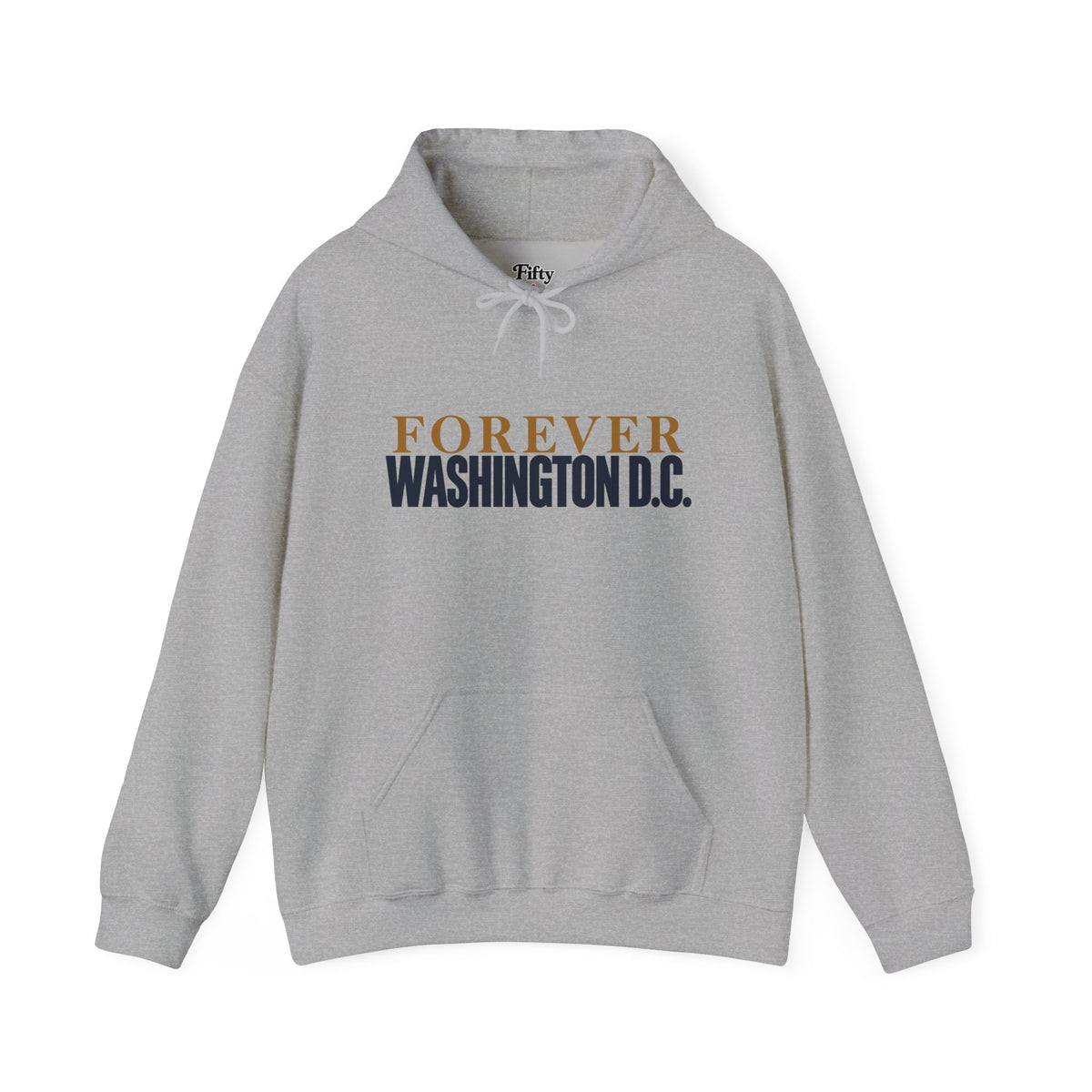 Forever Washington DC Unisex Hoodie State Name Graphic