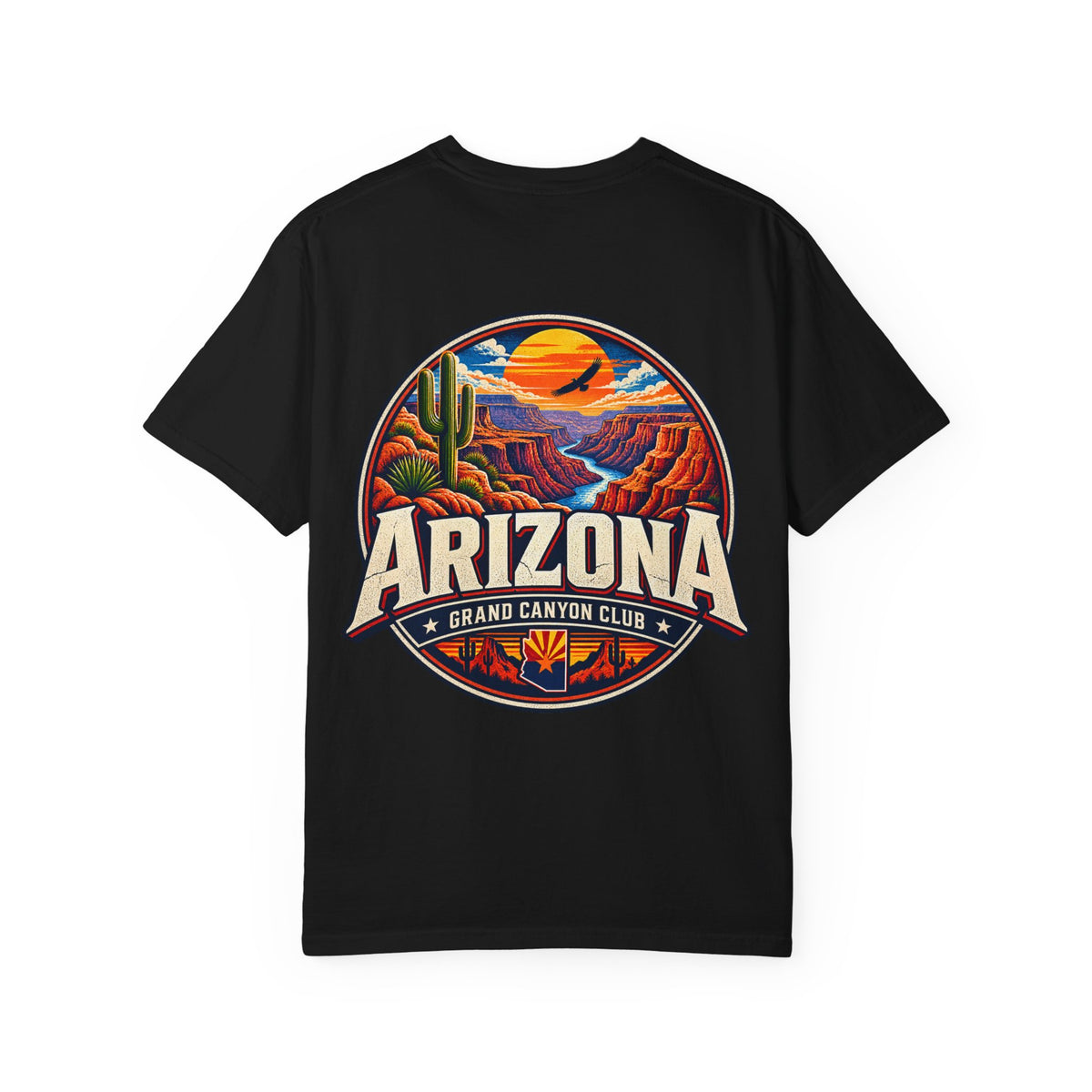 Arizona Grand Canyon Club Unisex Comfort Color 1717 Streetwear Graphic Tee