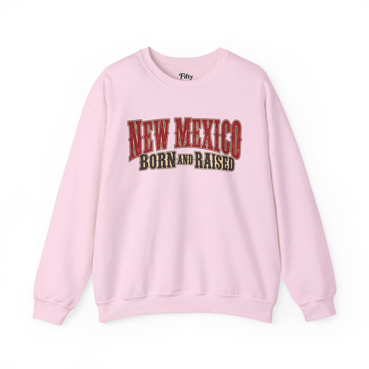 New Mexico Born and Raised Southwestern Heritage Unisex Sweatshirt Graphic