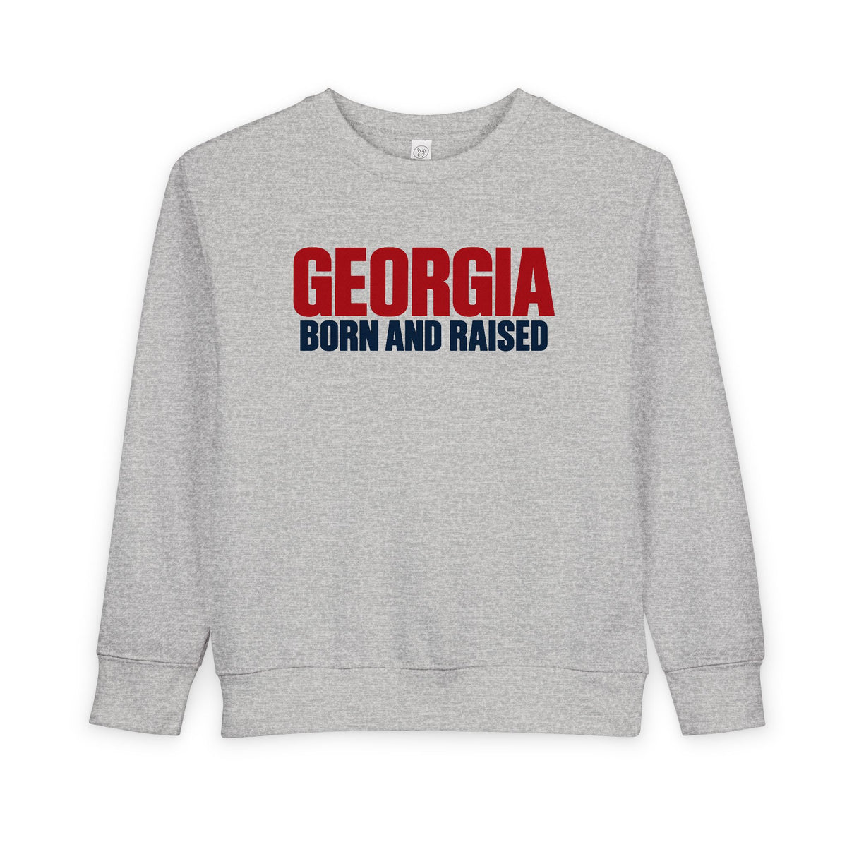 Georgia Born and Raised Minimal Modern Unisex Toddler Sweatshirt