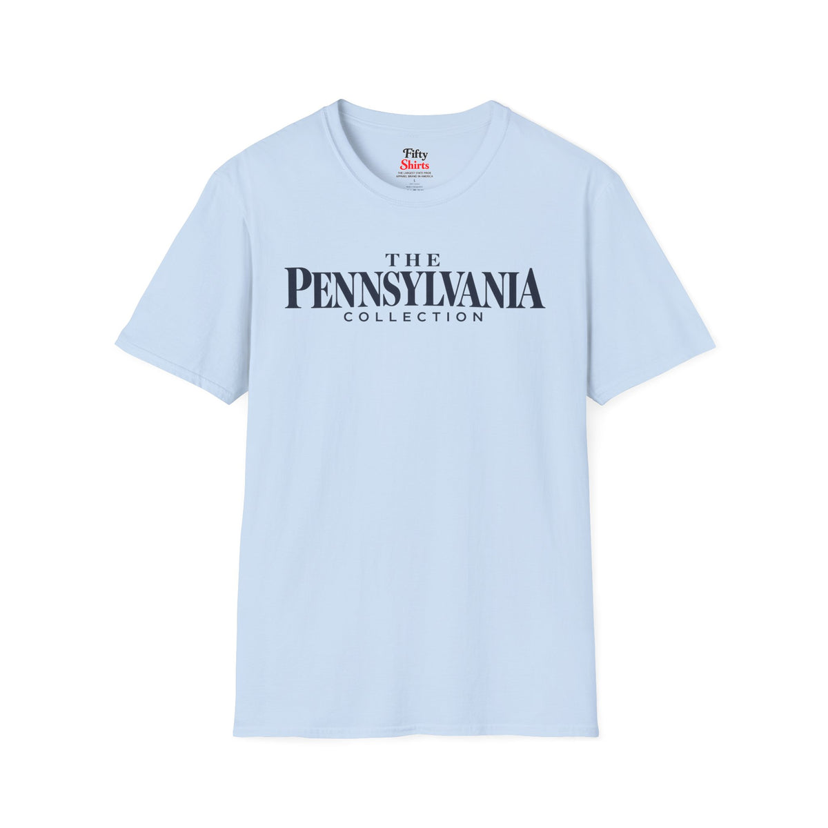 The Pennsylvania Collection Unisex Softstyle T Shirt State Name Graphic Tee