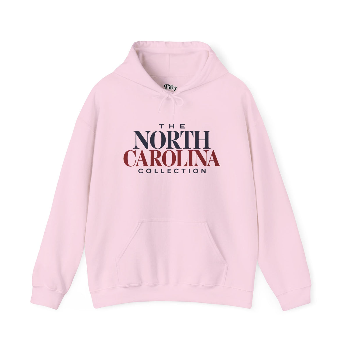 The North Carolina Collection Unisex Hoodie State Name Graphic