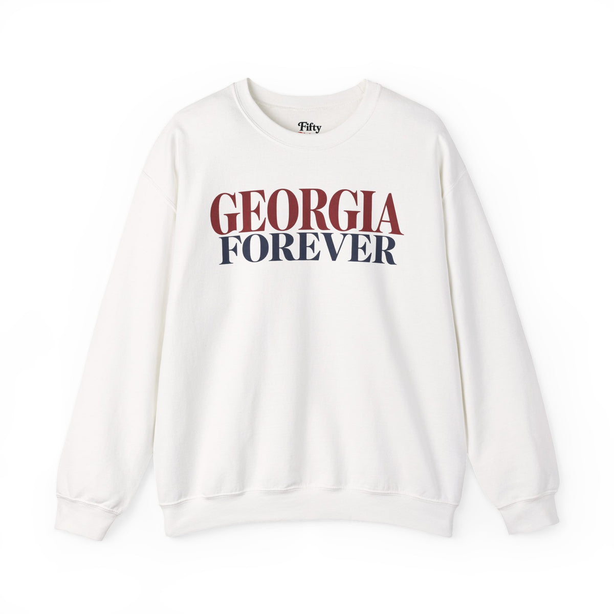 Georgia Forever Unisex Crewneck Sweatshirt State Name Graphic