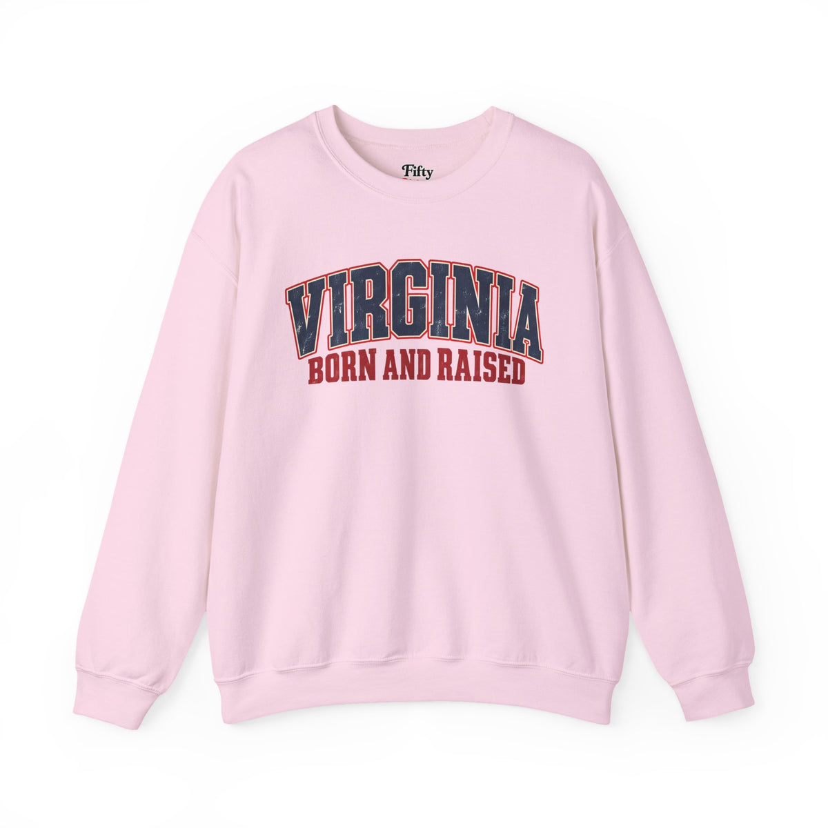 Virginia Born and Raised Vintage Workwear Unisex Sweatshirt Graphic